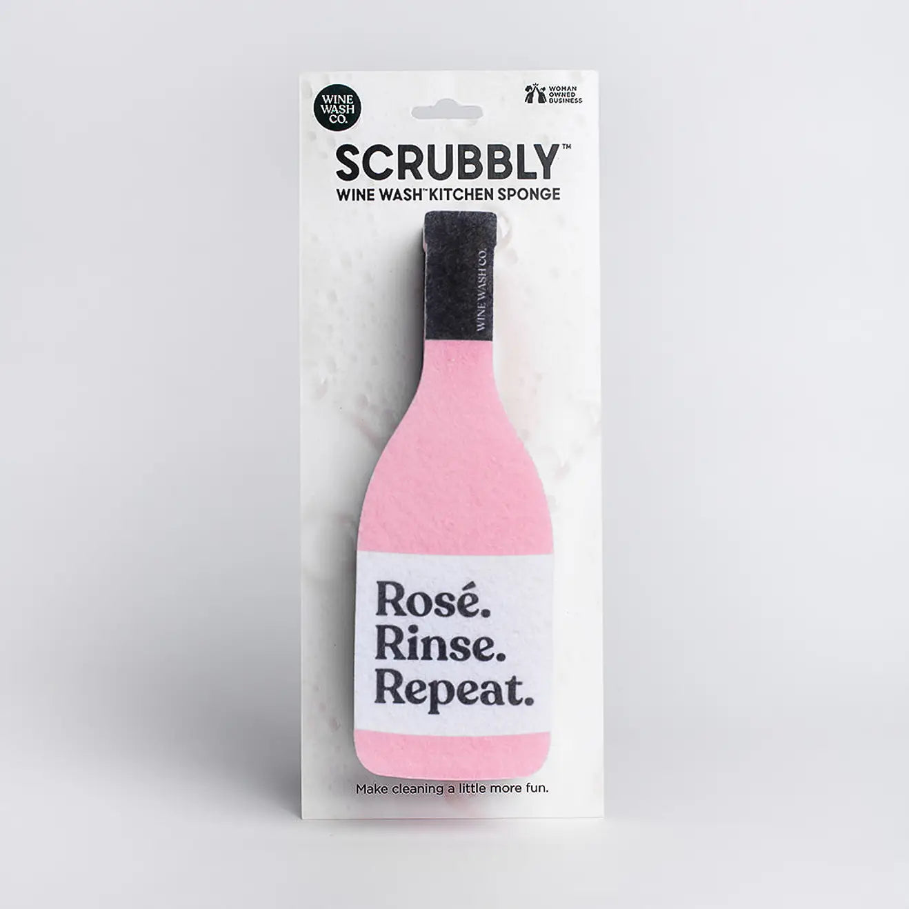 Scrubbly kitchen sponge product photo - in use view - BLVD Boutik