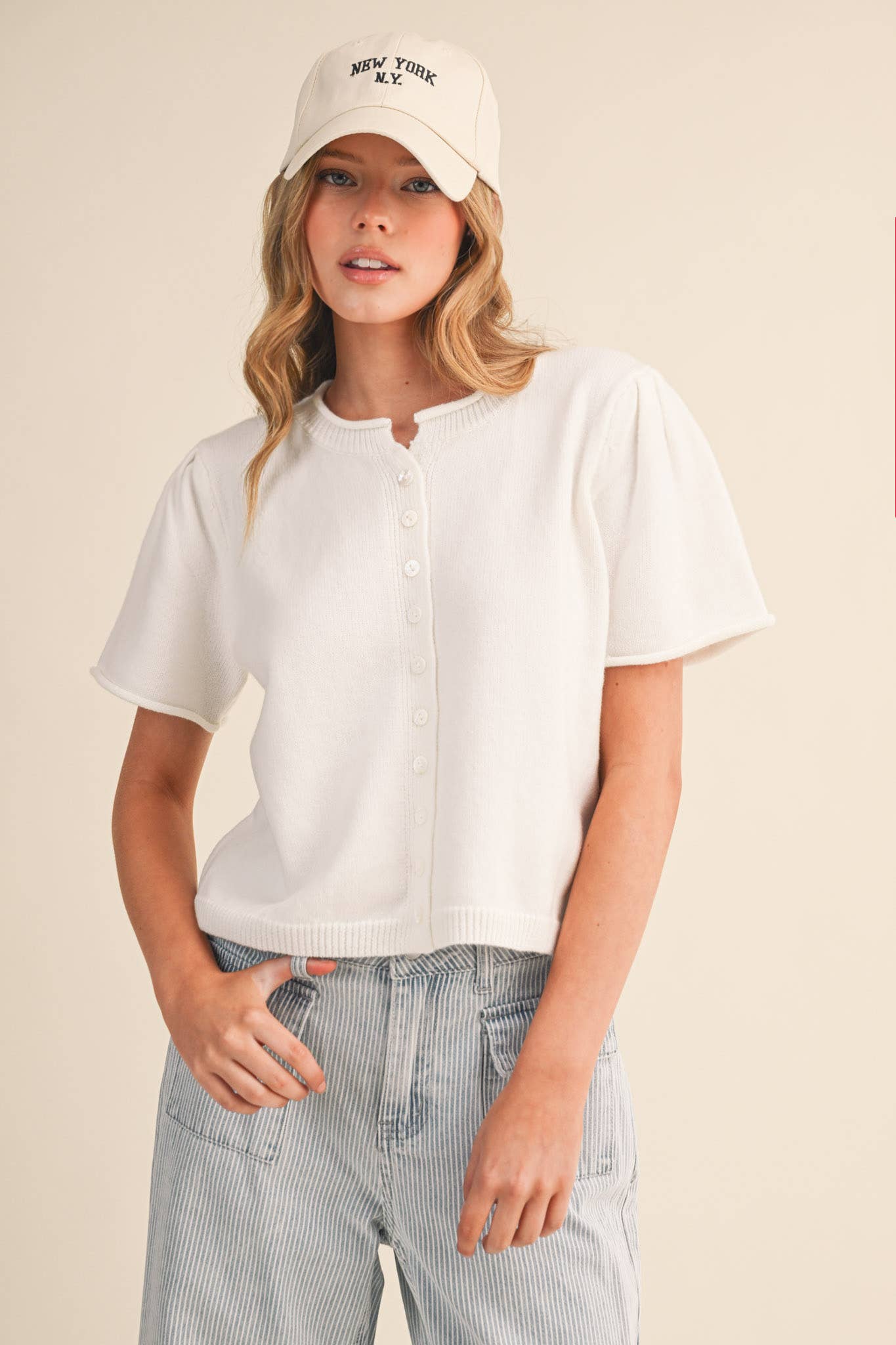 Short Sleeve Cardigan