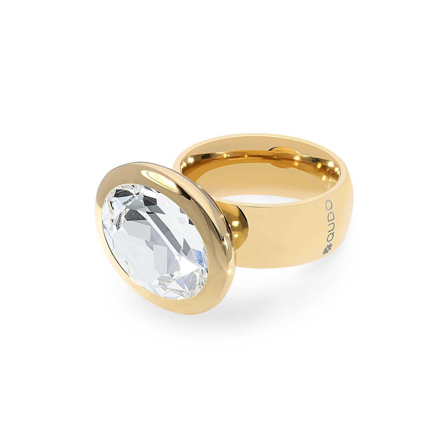 Tivola Big Crystal Ring in Crystal
