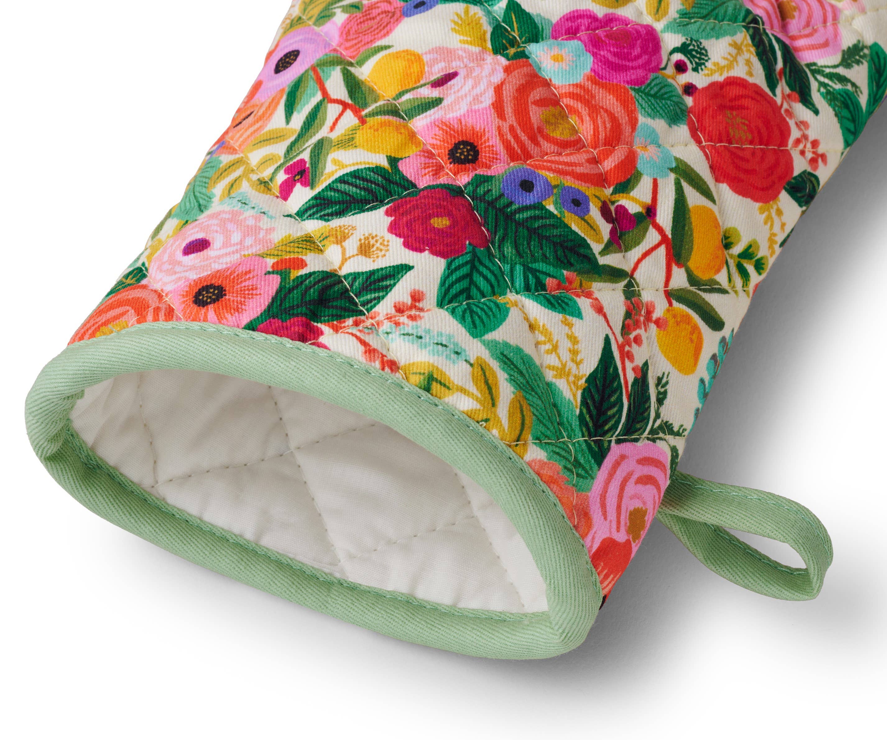 Garden Party oven mitt product photo - full view - BLVD Boutik
