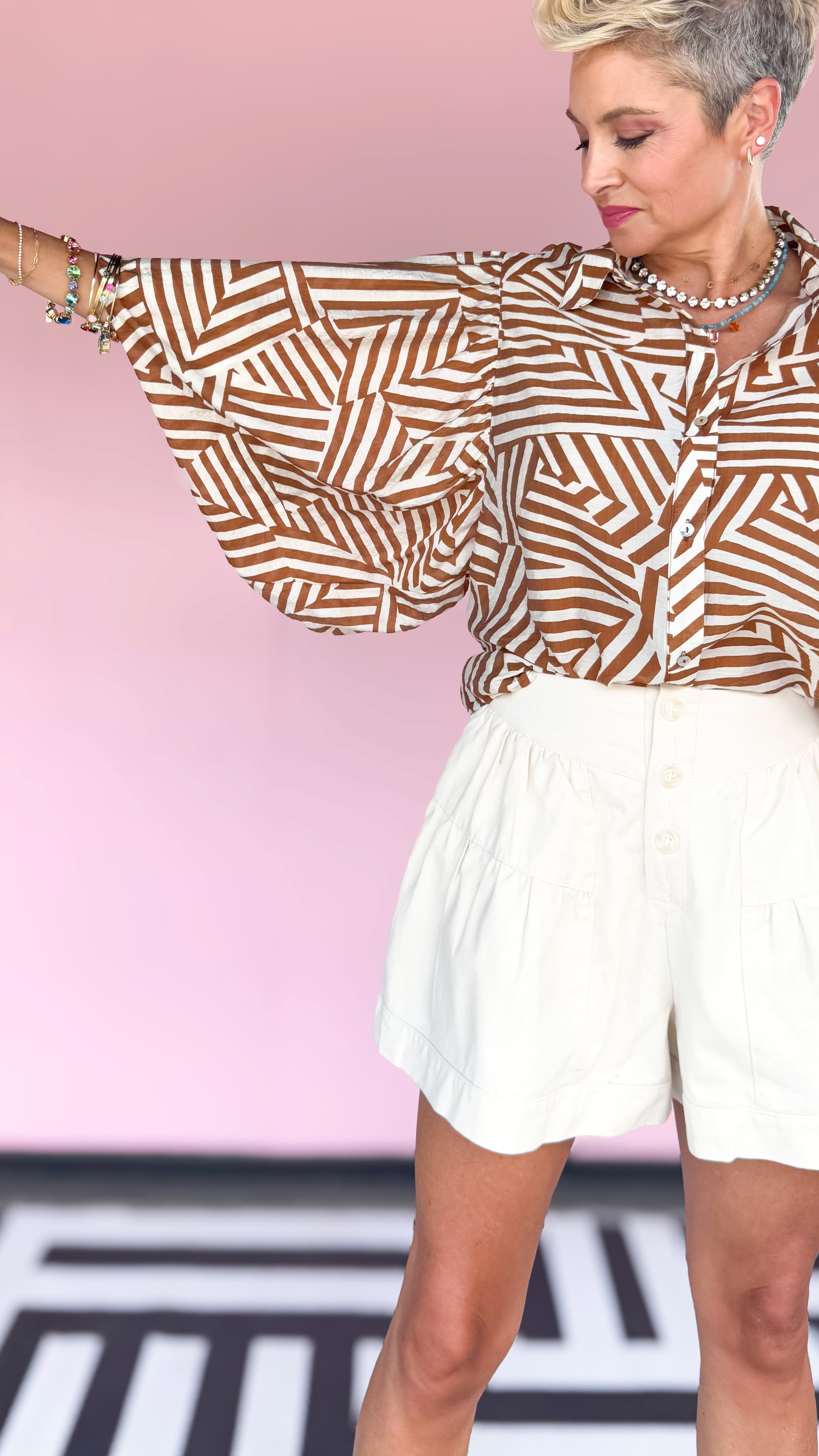 Lilli Geometric Top - The BLVD