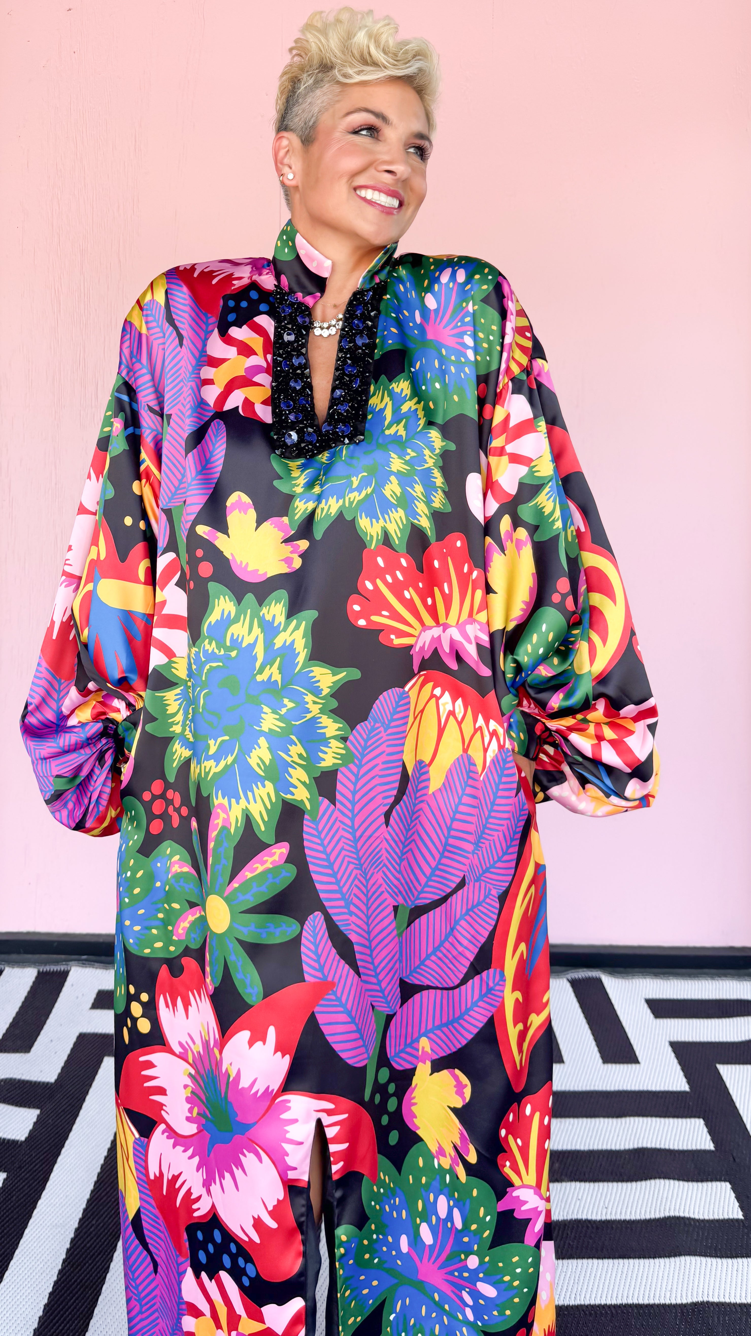 Fiona Caftan/Midnight Garden