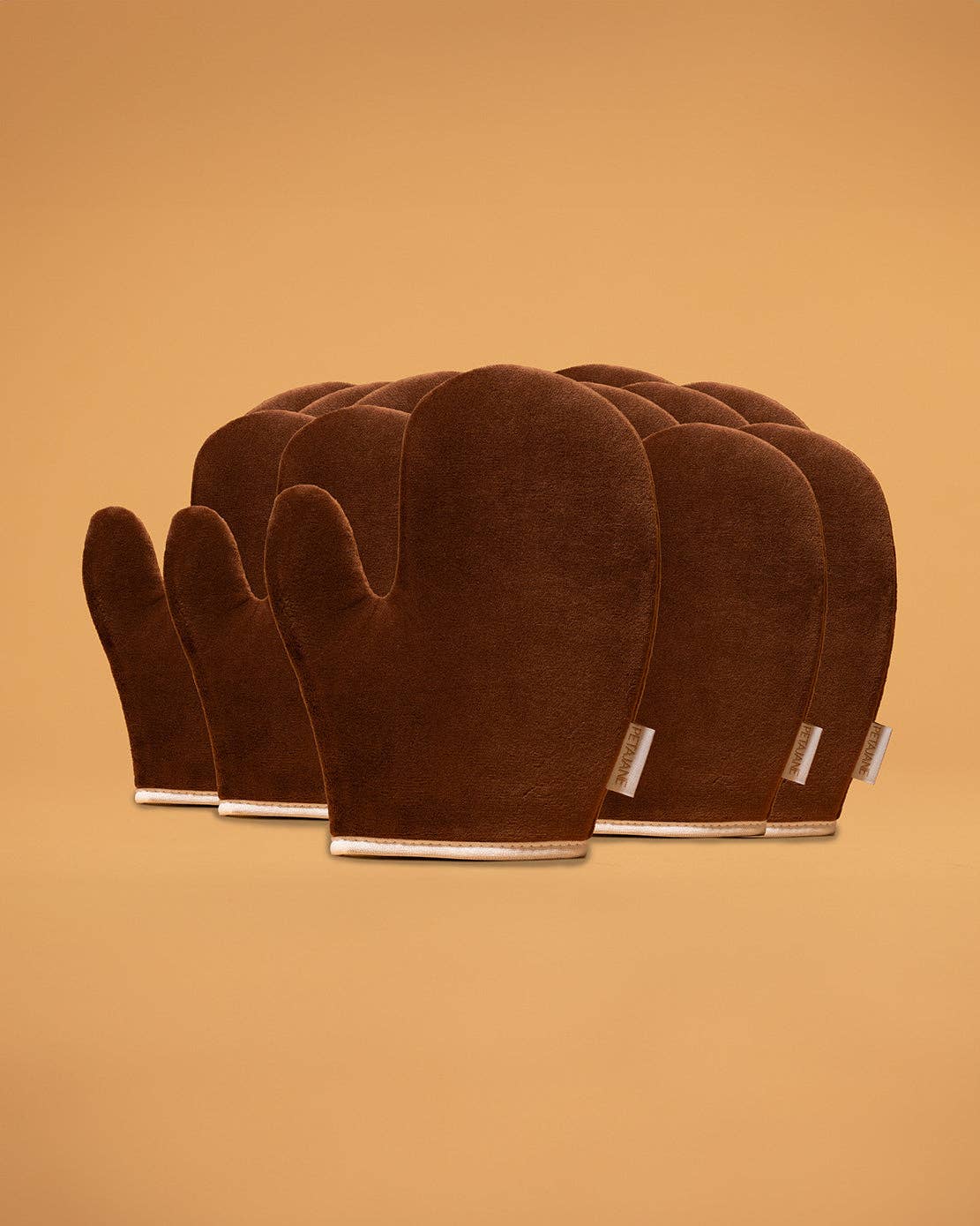 Tanning mitt product photo - front view - BLVD Boutik