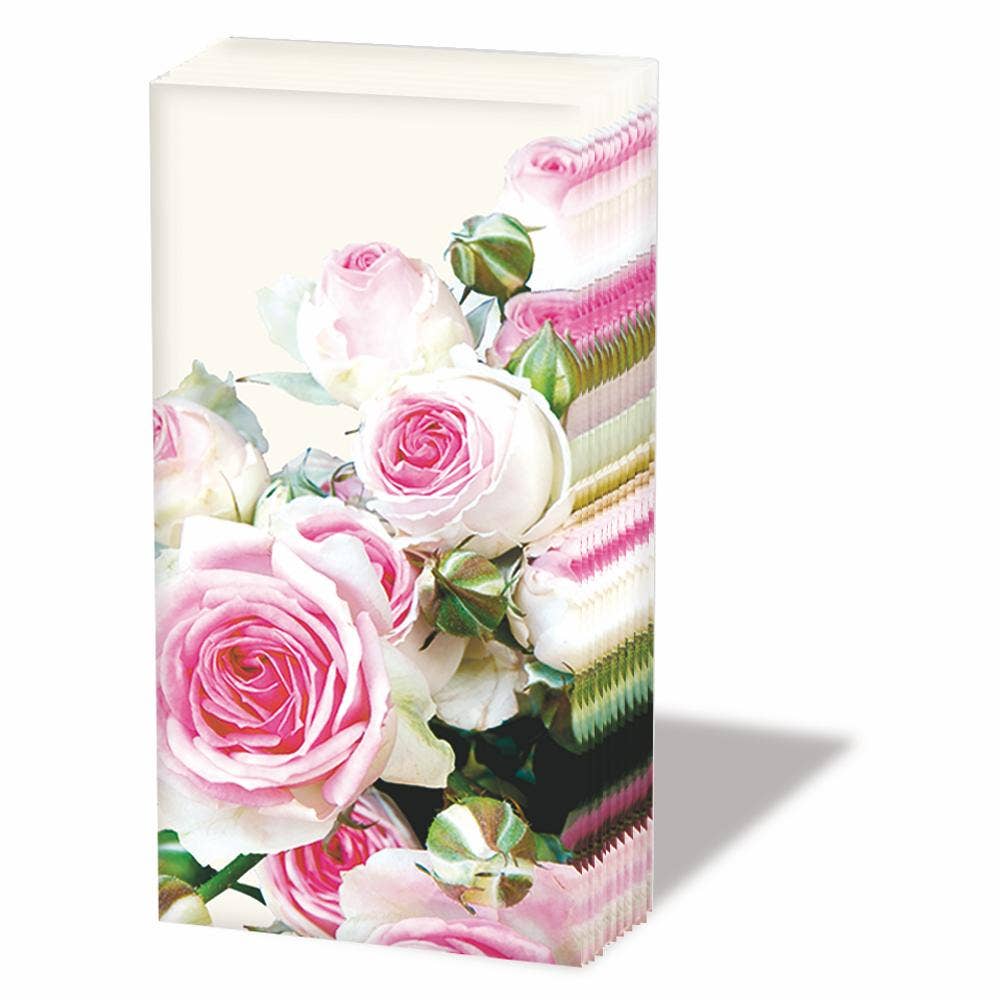 POCKET TISSUE- MAXIMA, CREAM BY AMBIENTE