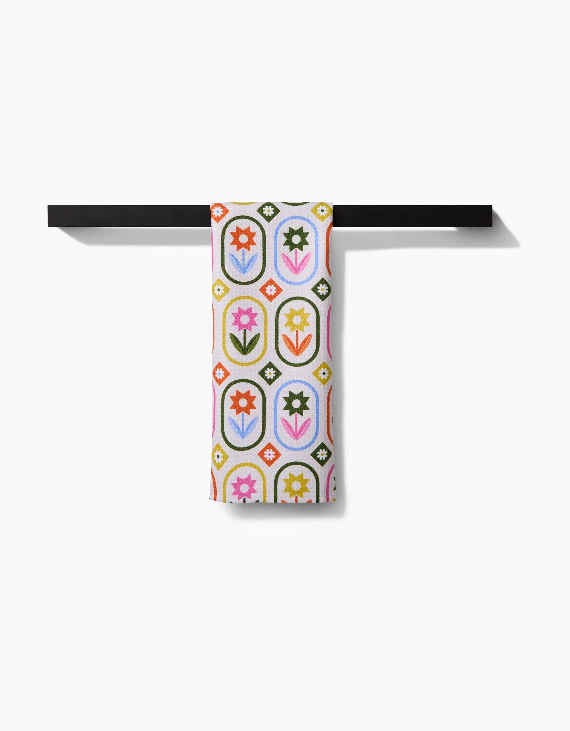 Petal Patchwork Tea Towel - The BLVD