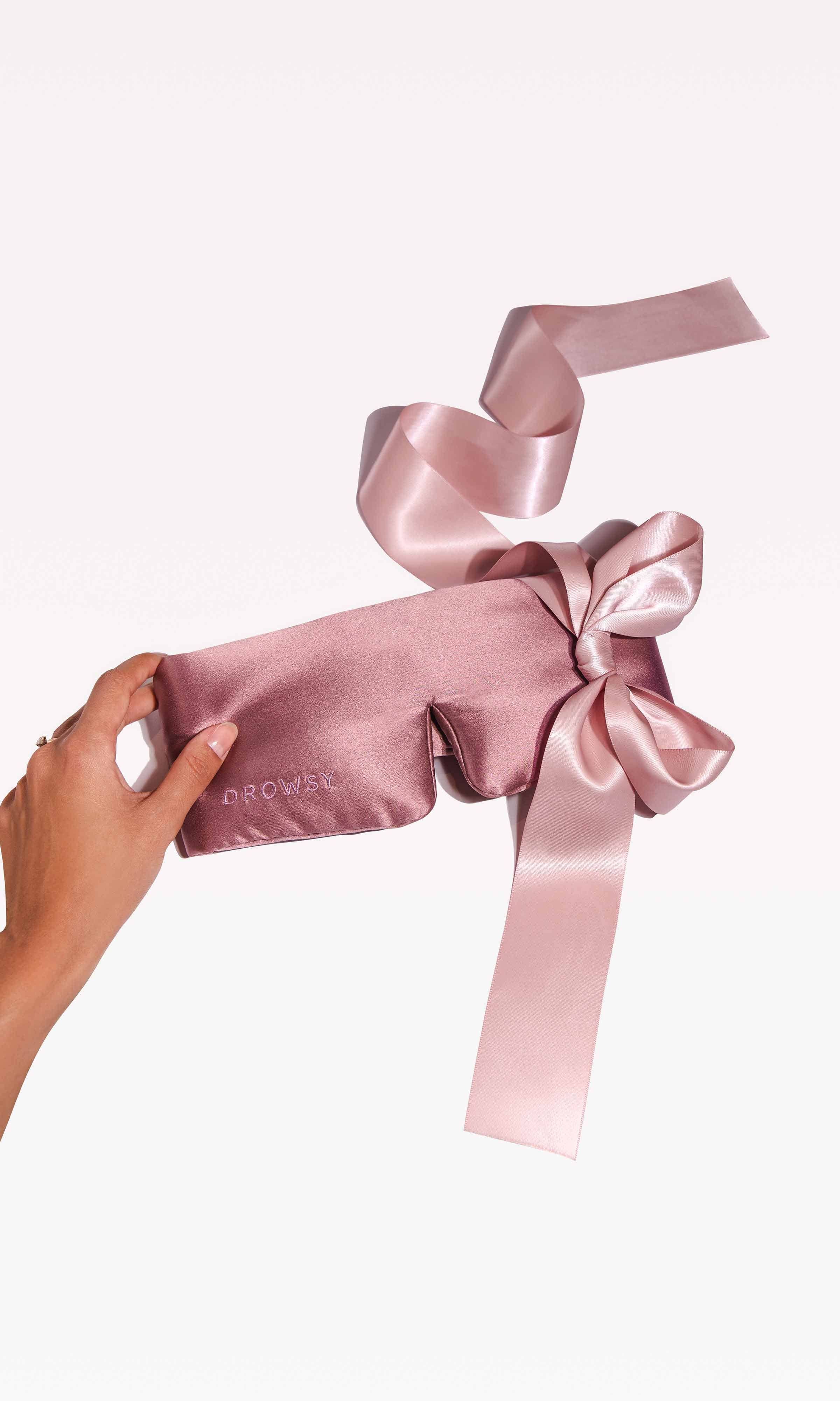 Damask Rose Silk Sleep Mask