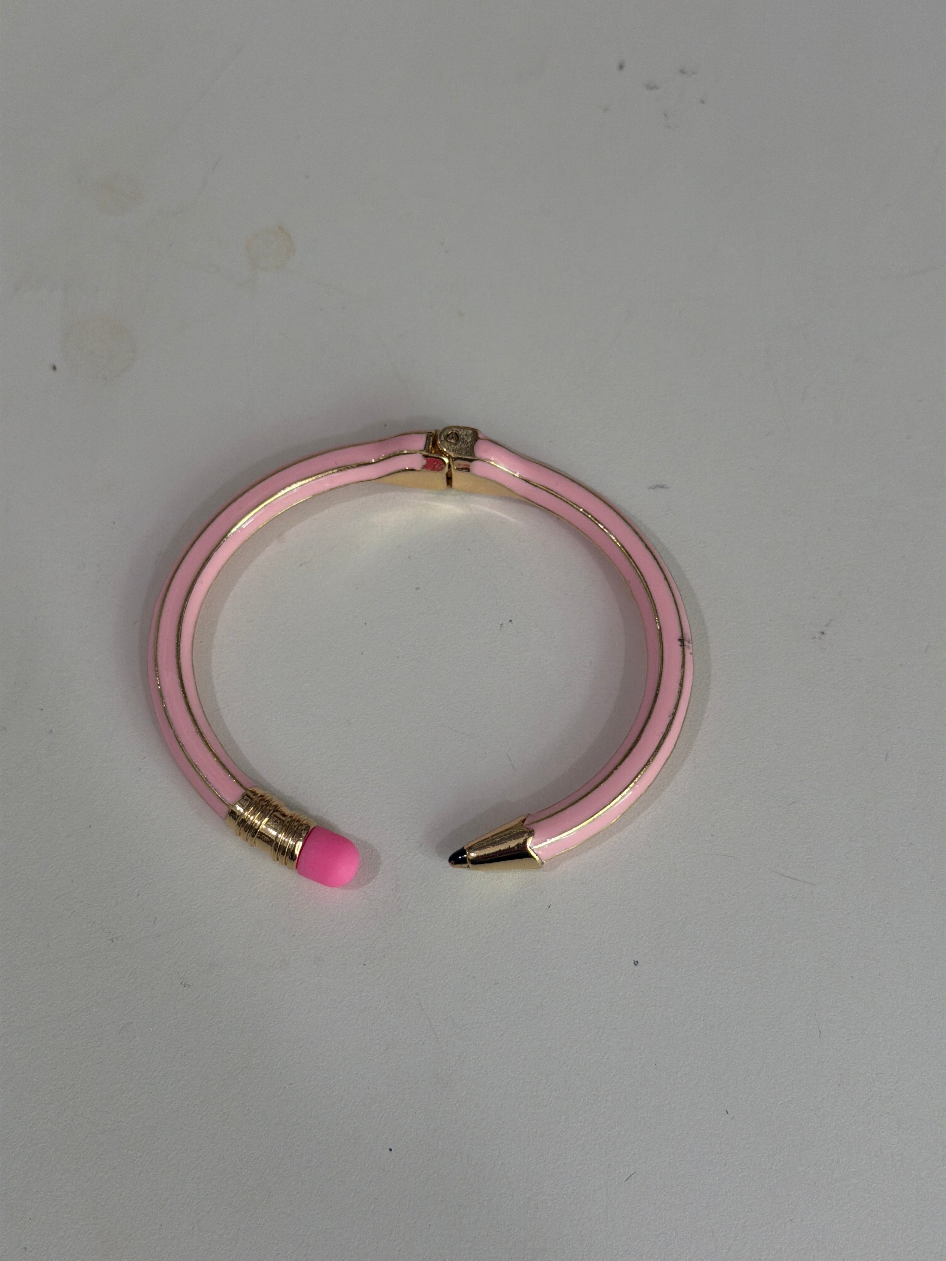 Pink Pencil bracelet