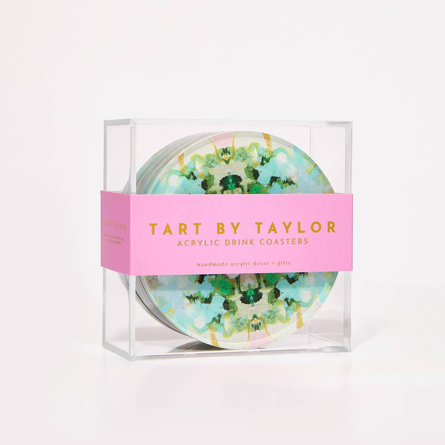 Nantucket Bloom Set Of 4 Coasters - The BLVD