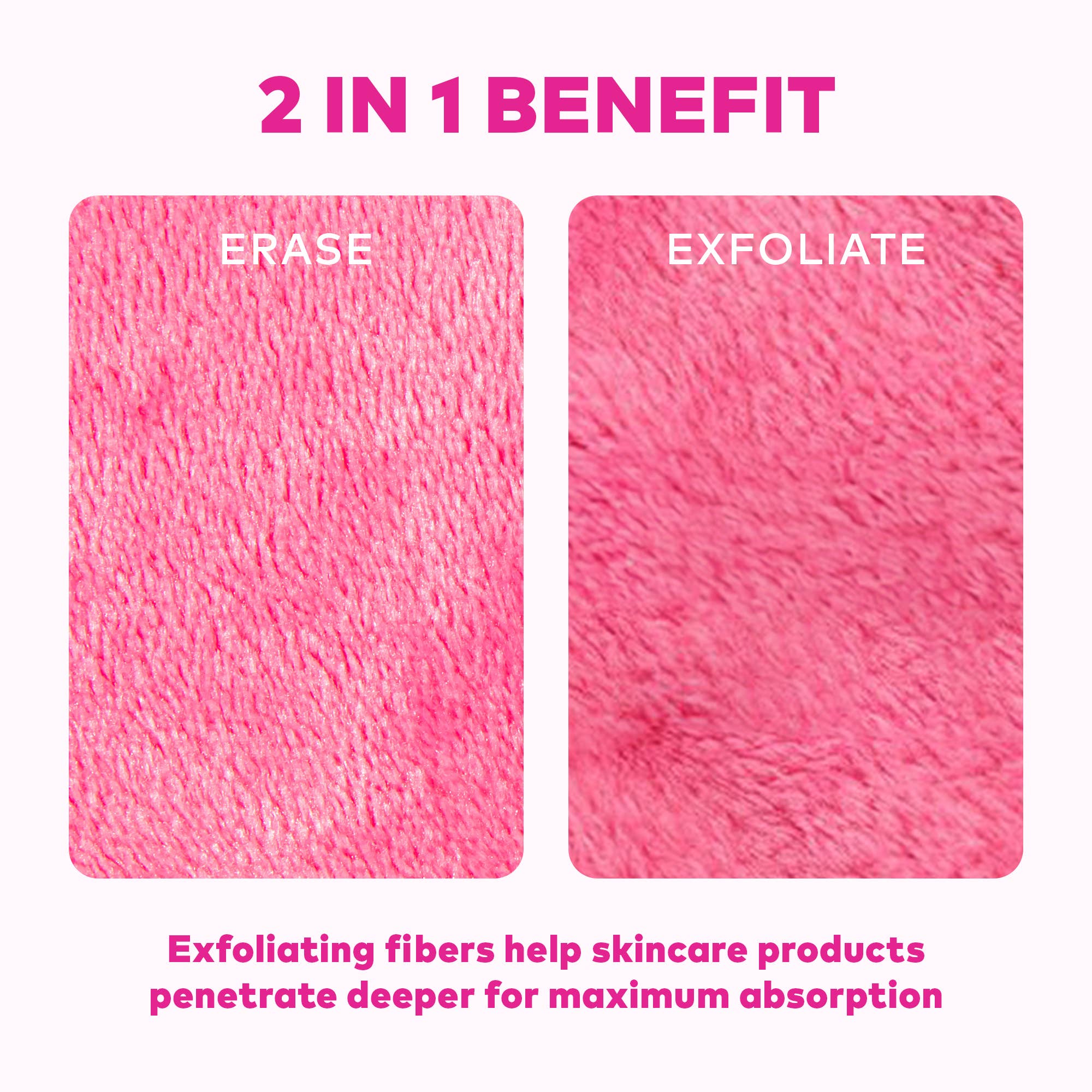 Pink Mini MakeUp Eraser PRO