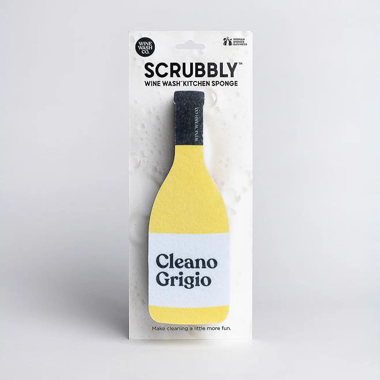 Scrubbly kitchen sponge product photo - side view - BLVD Boutik