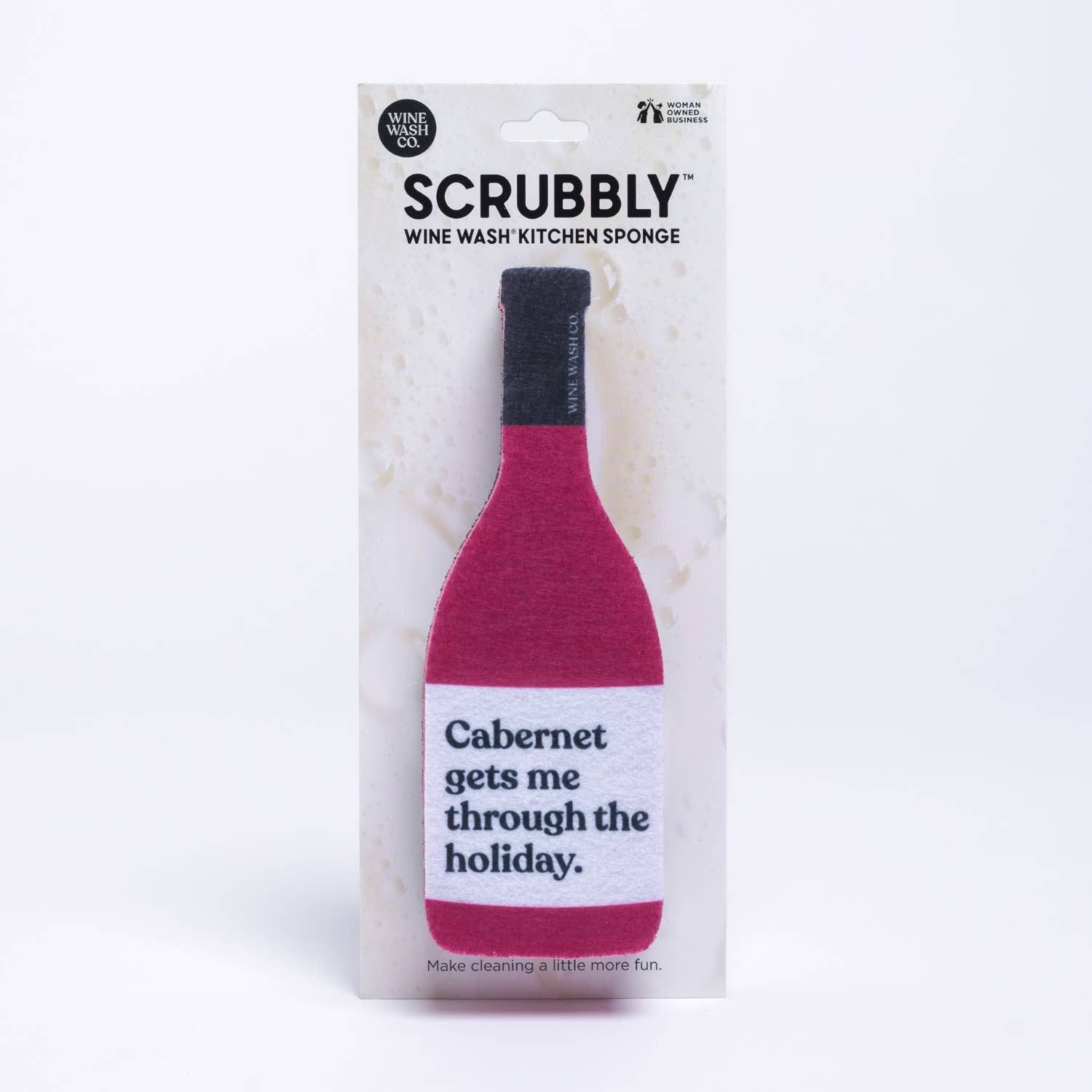 Holiday Scrubbly™ Sponge - Cabernet Holiday - The BLVD