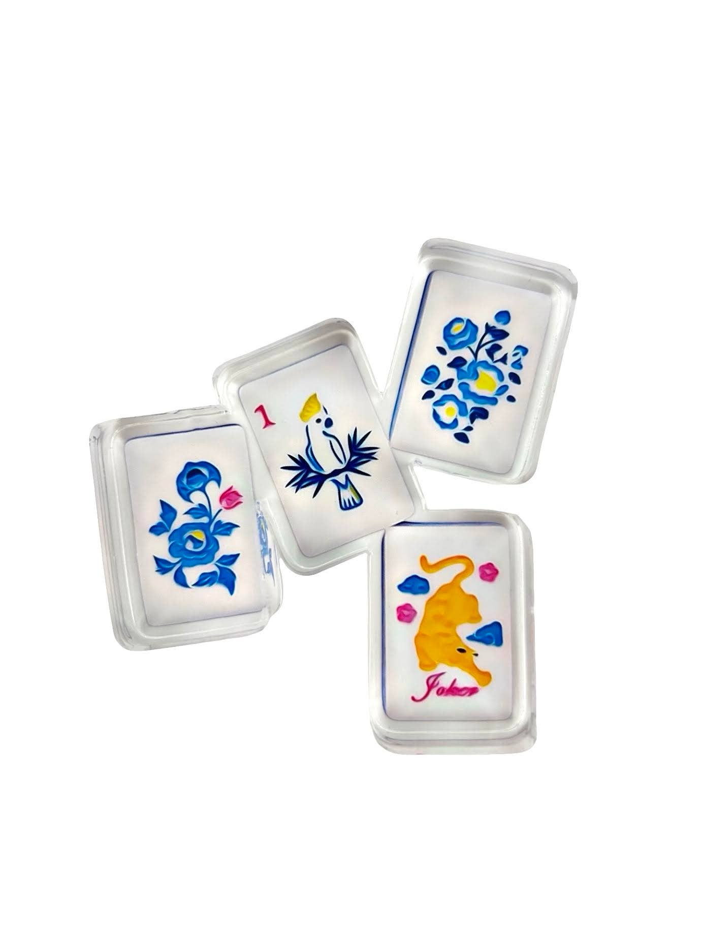 Acrylic Napkin Weight, Mahjong 2