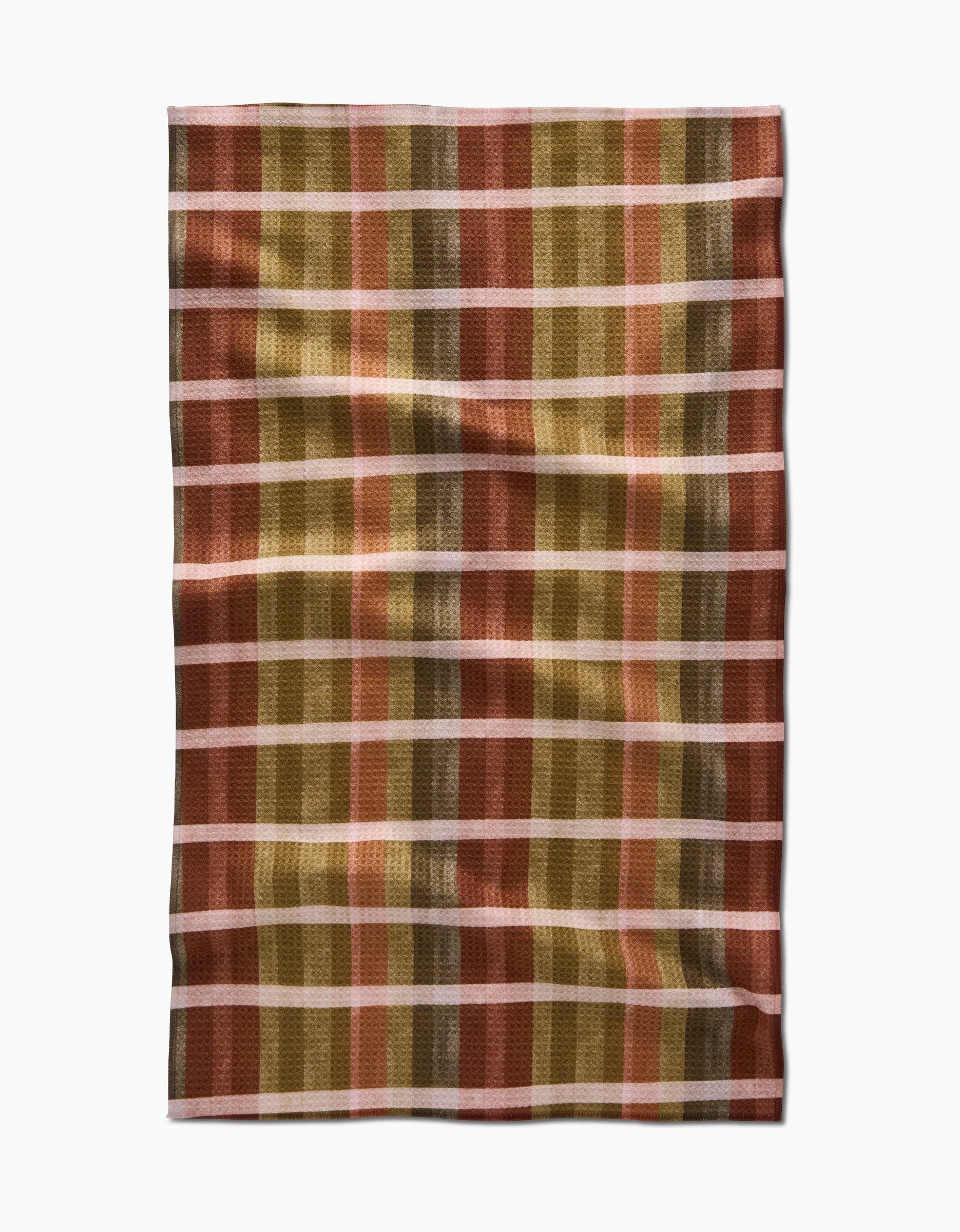 Fall Harvest Stripes Tea Towel - The BLVD