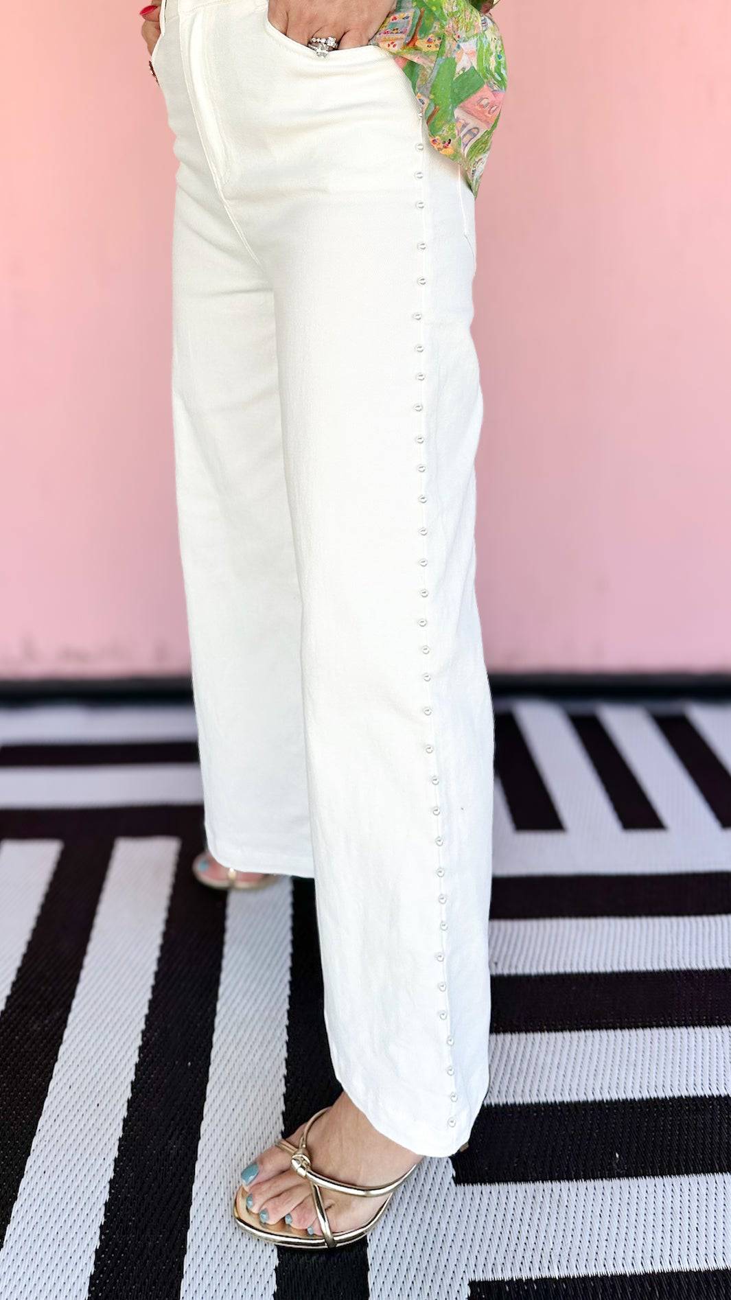 Tina Wide Leg Pant - The BLVD