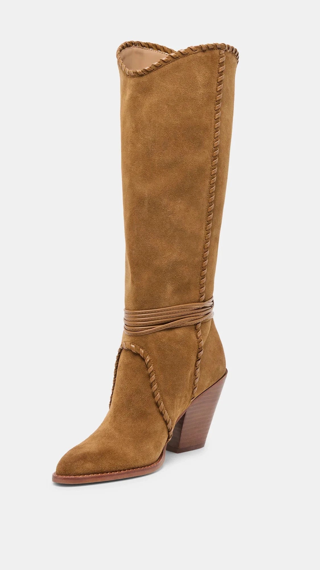 Jody Suede Boot/Lt.Brown