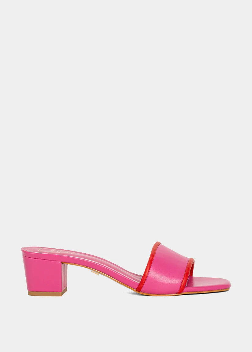Finley Slide On in Hot Pink - The BLVD