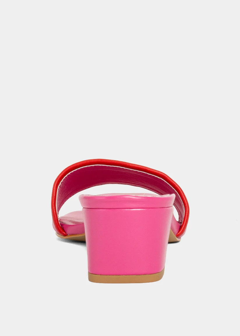 Finley Slide On in Hot Pink - The BLVD