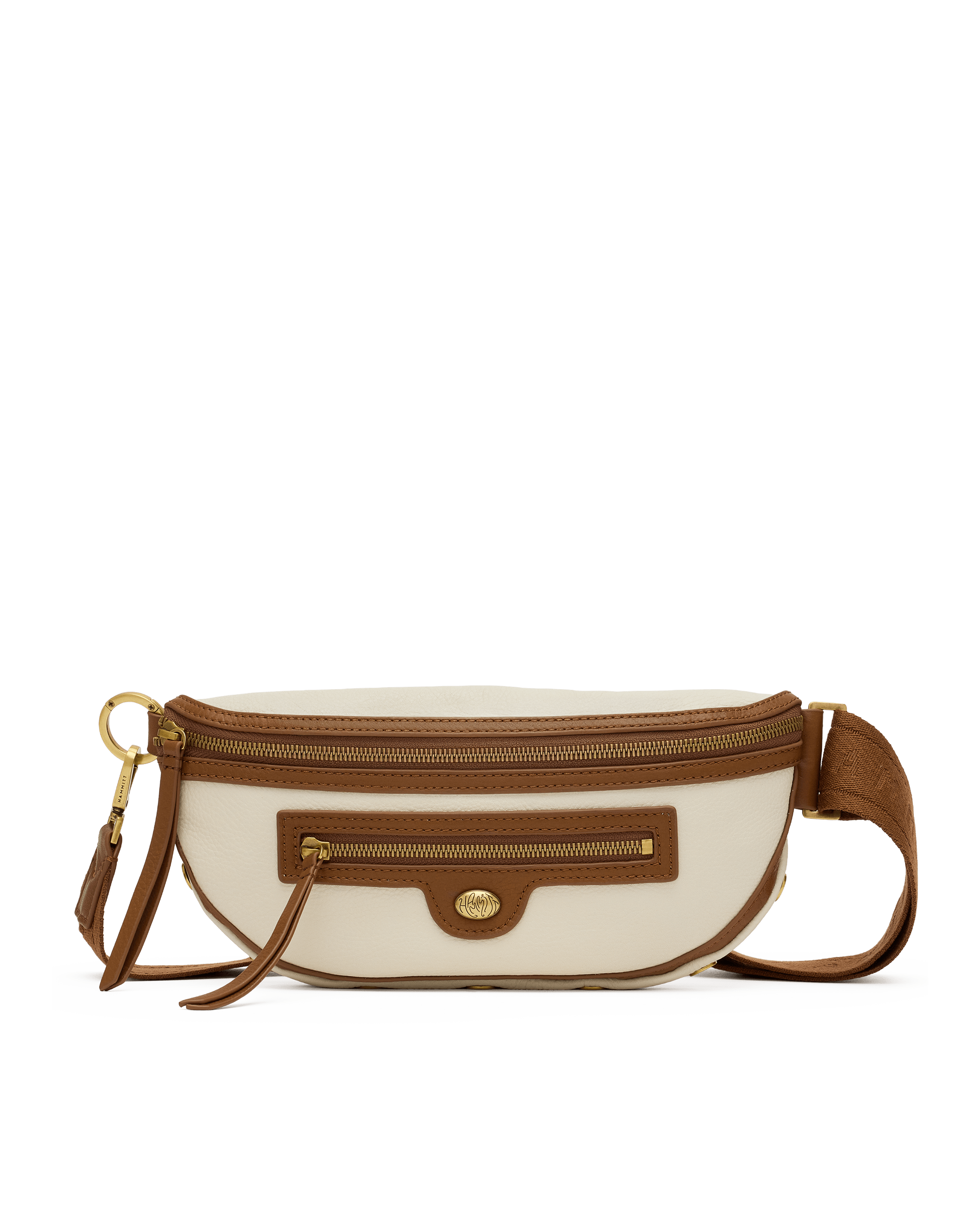 Hammitt Charles Crossbody Medium in West End/Antique Gold, front view