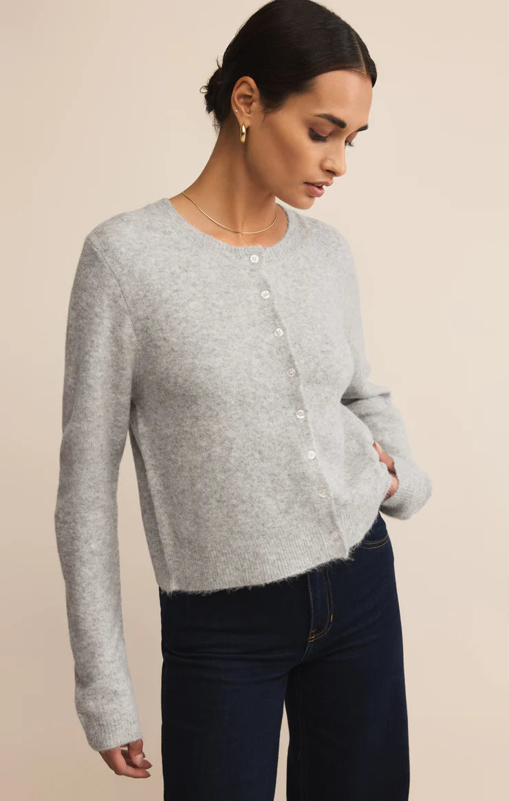 Medina Cardigan/Light Grey