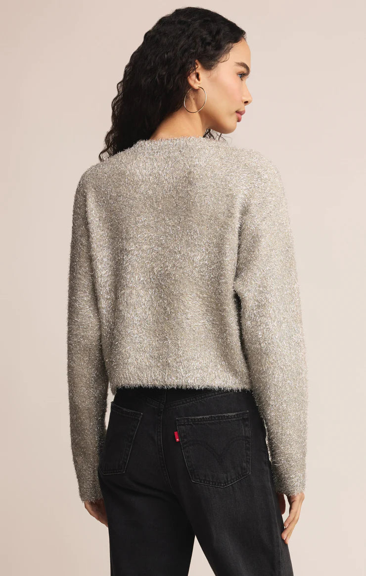 Tinseltown Sweater/Silver
