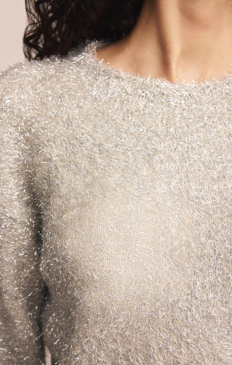 Tinseltown Sweater/Silver