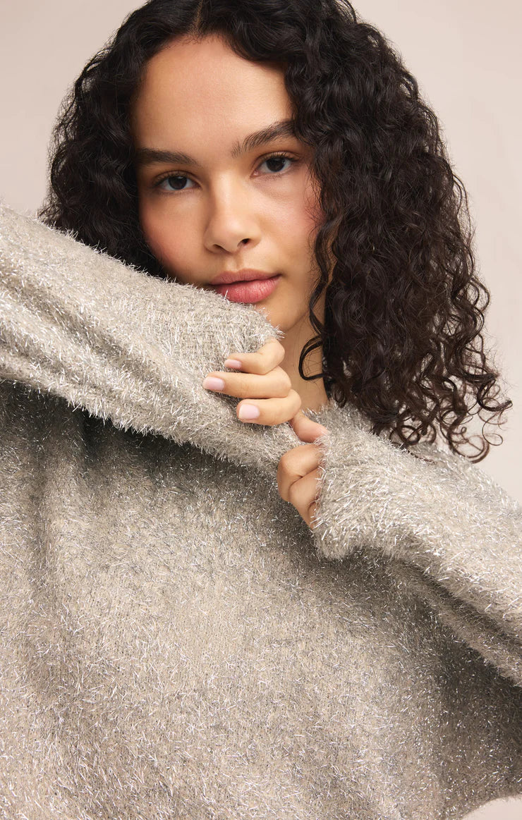 Tinseltown Sweater/Silver