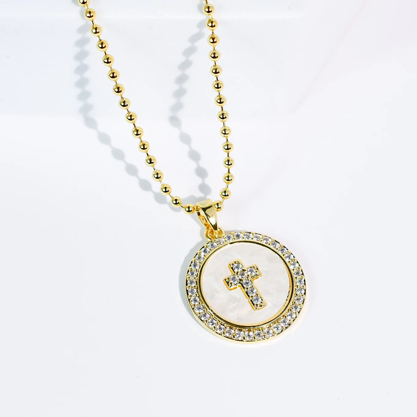 Holy Pearl Necklace/Gold - The BLVD