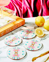 Monets Garden Set of 4 Coasters