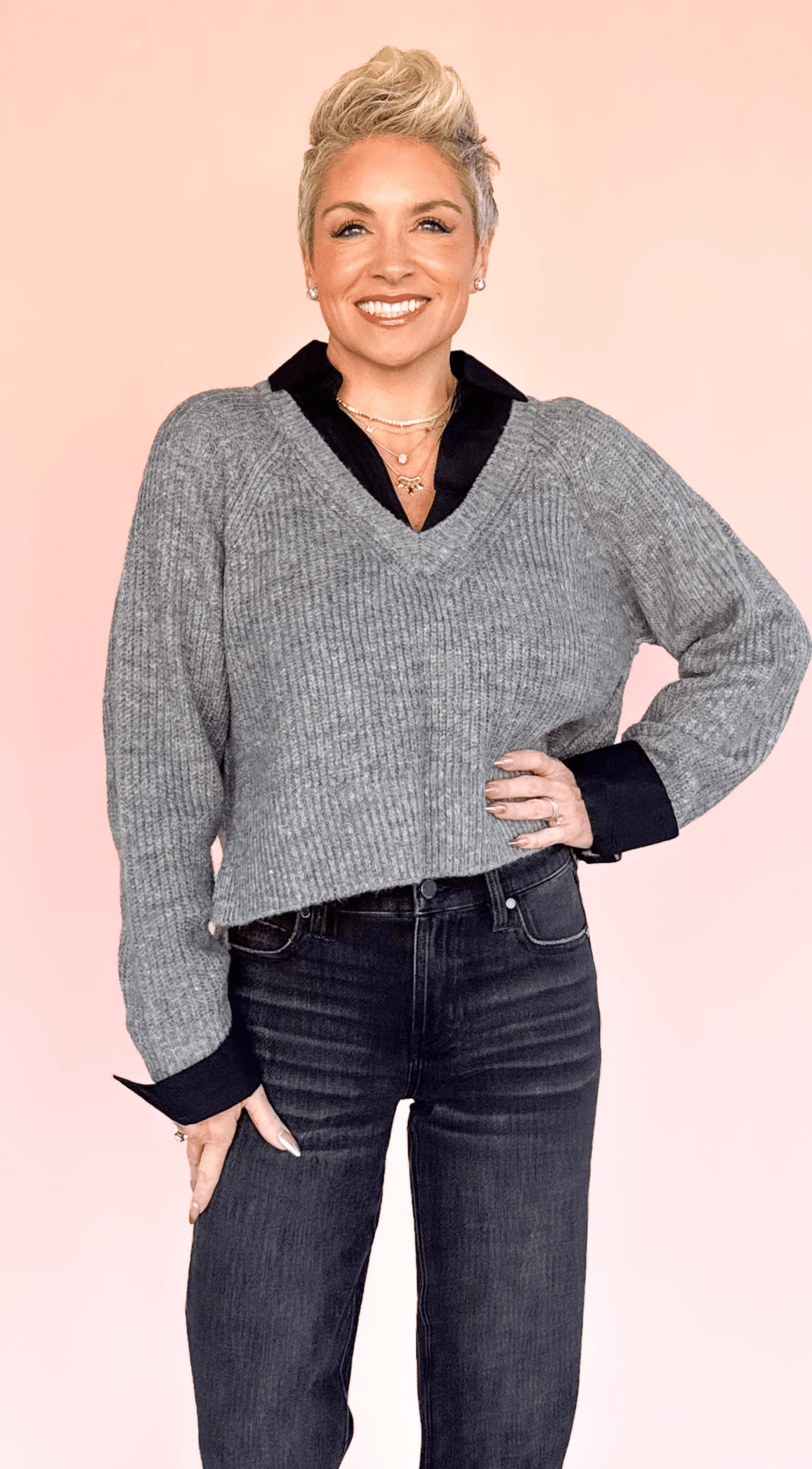 Ellianna Sweater Top - The BLVD