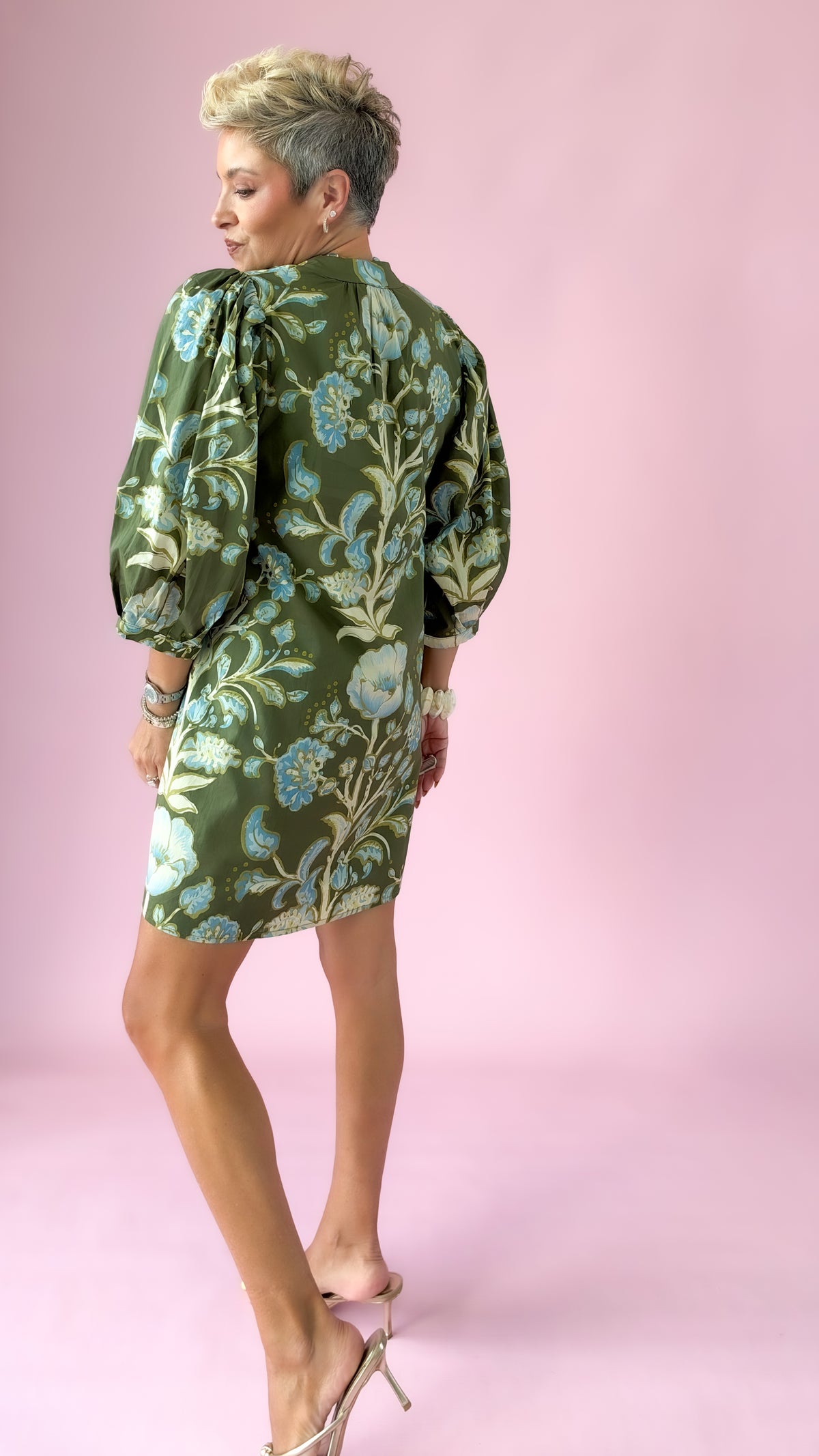 Rhetta Mini Dress/Olive