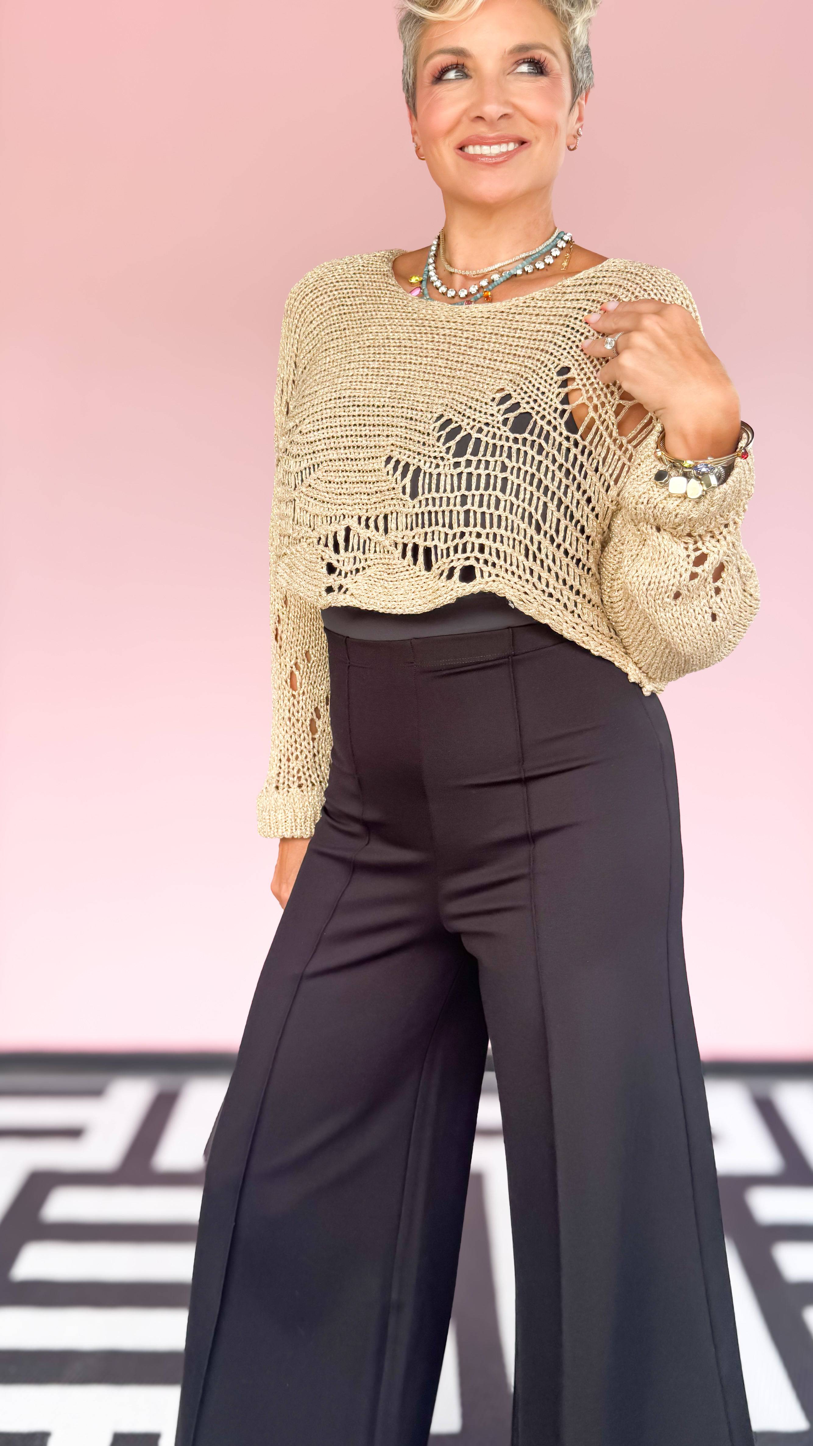 Berkley Crop Sweater - The BLVD