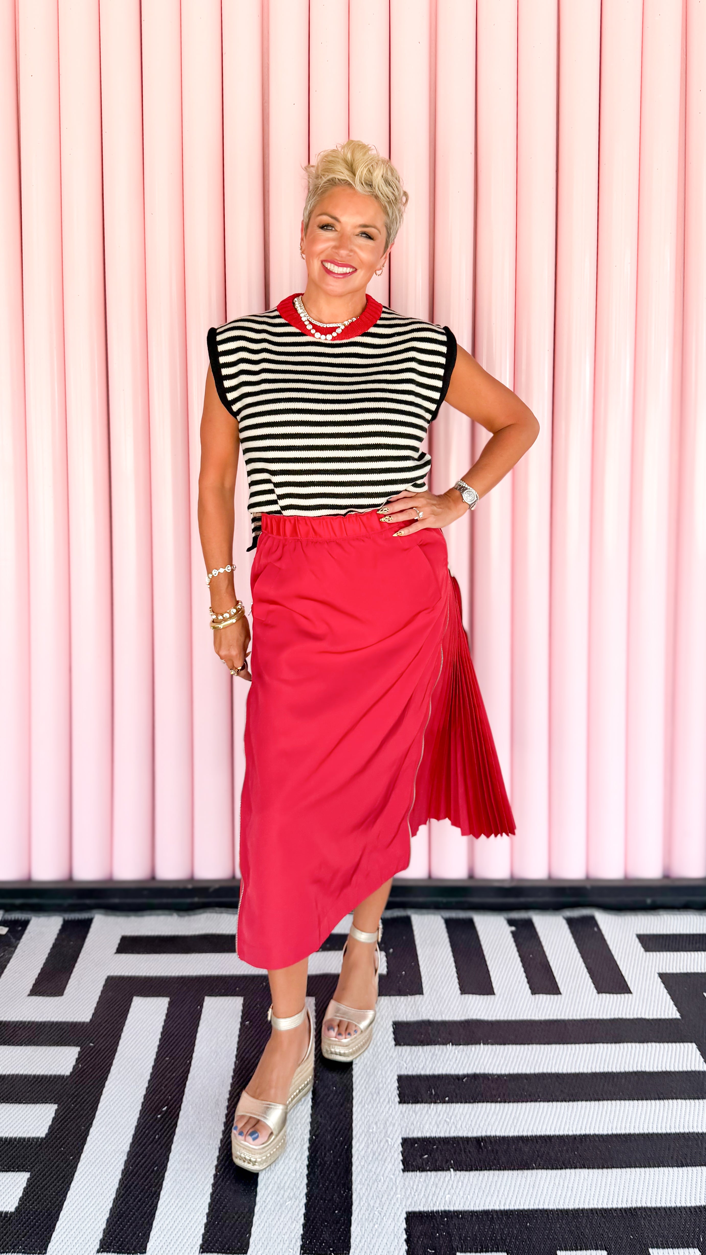 Khloe Side Zip Skirt