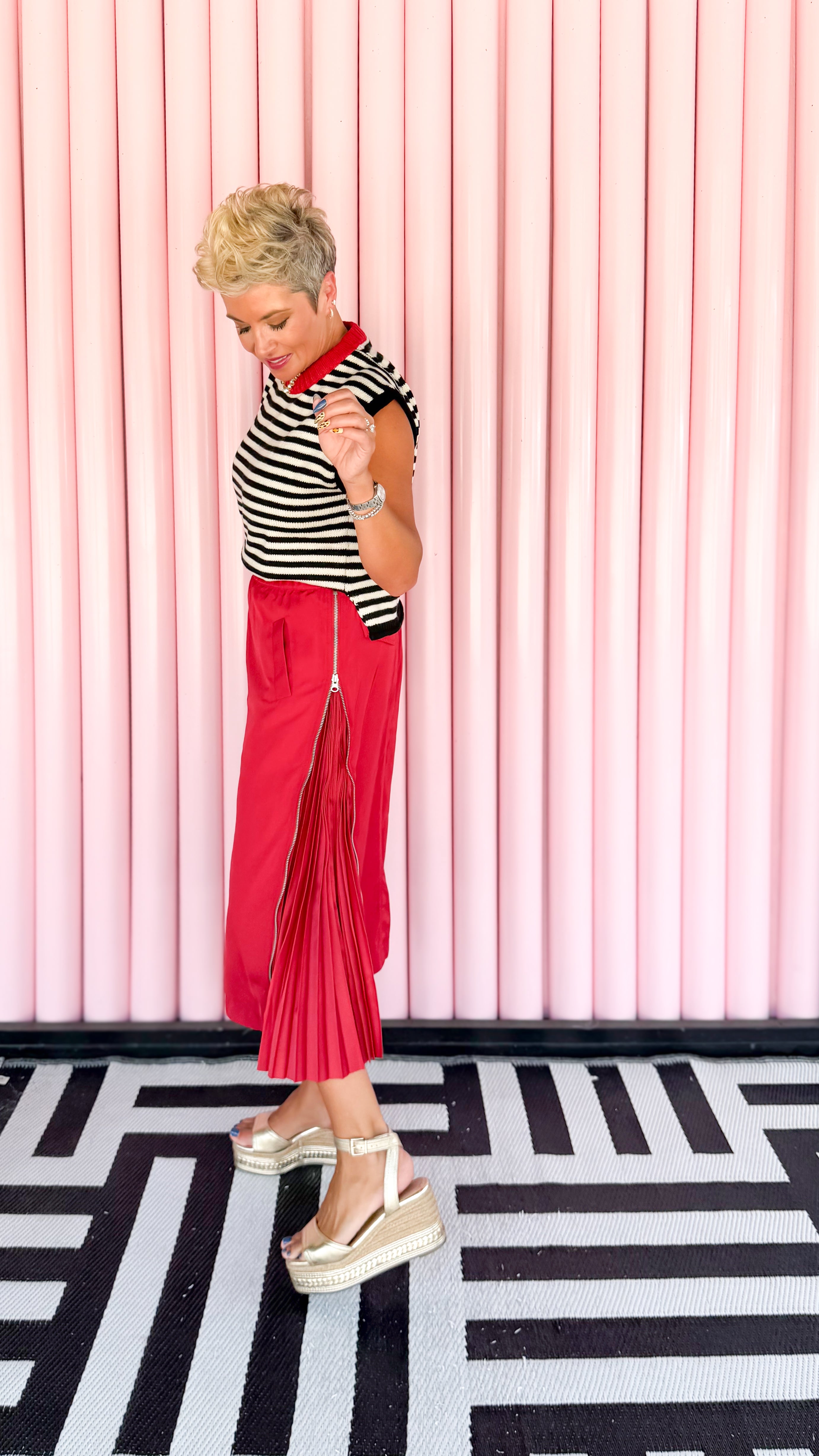 Khloe Side Zip Skirt