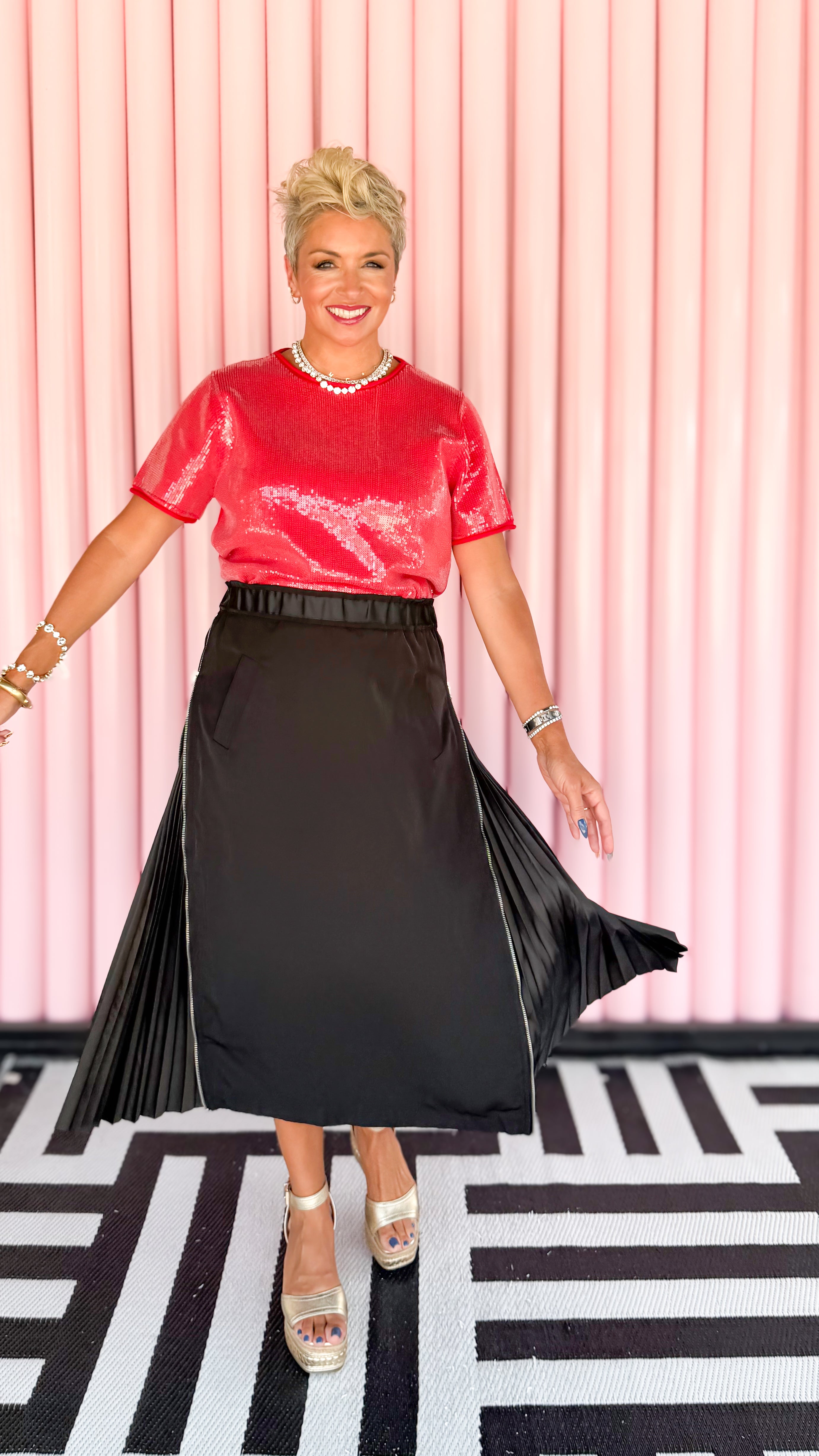 Khloe Side Zip Skirt