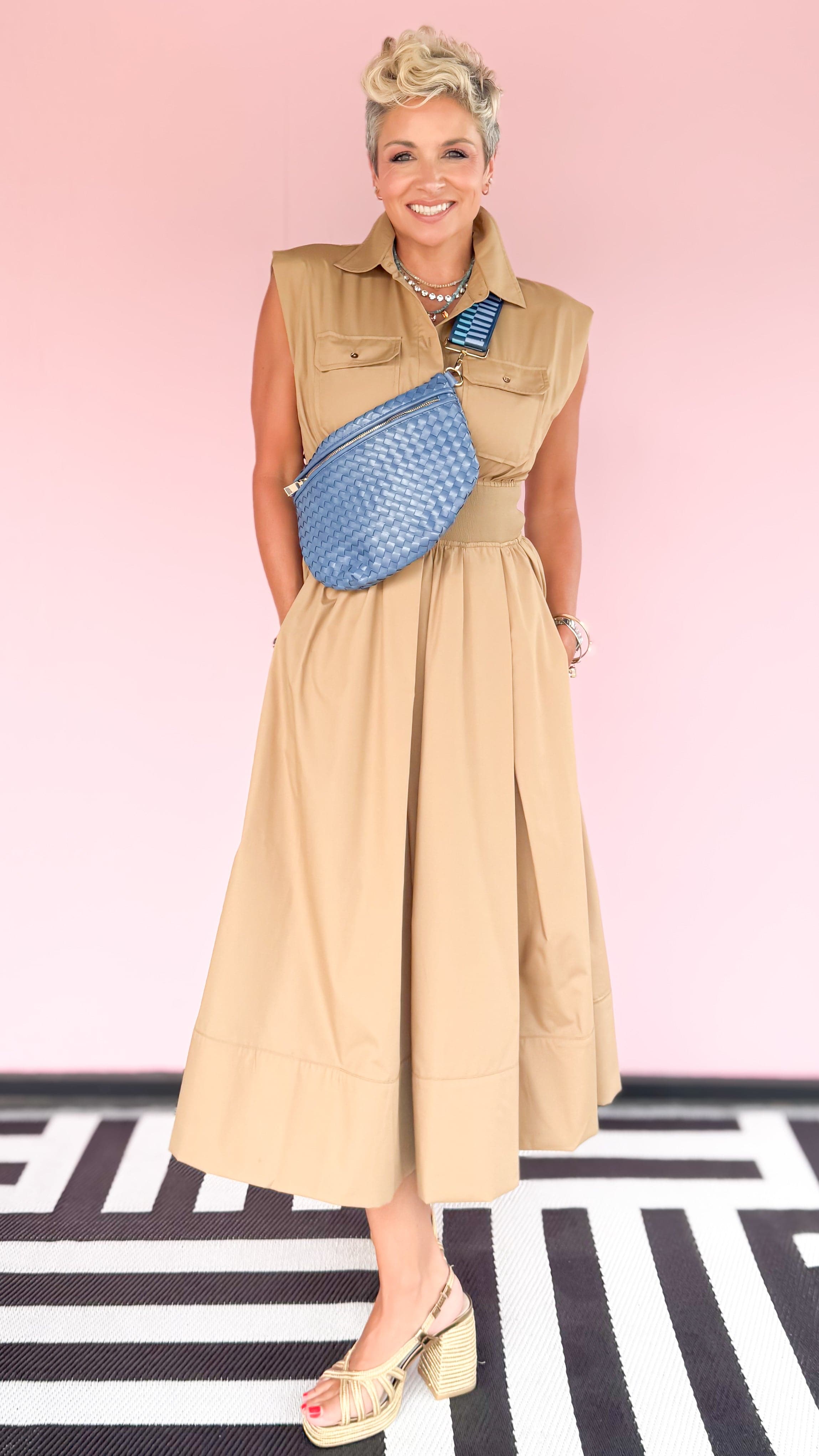 Kimora Cap Sleeve Dress - The BLVD