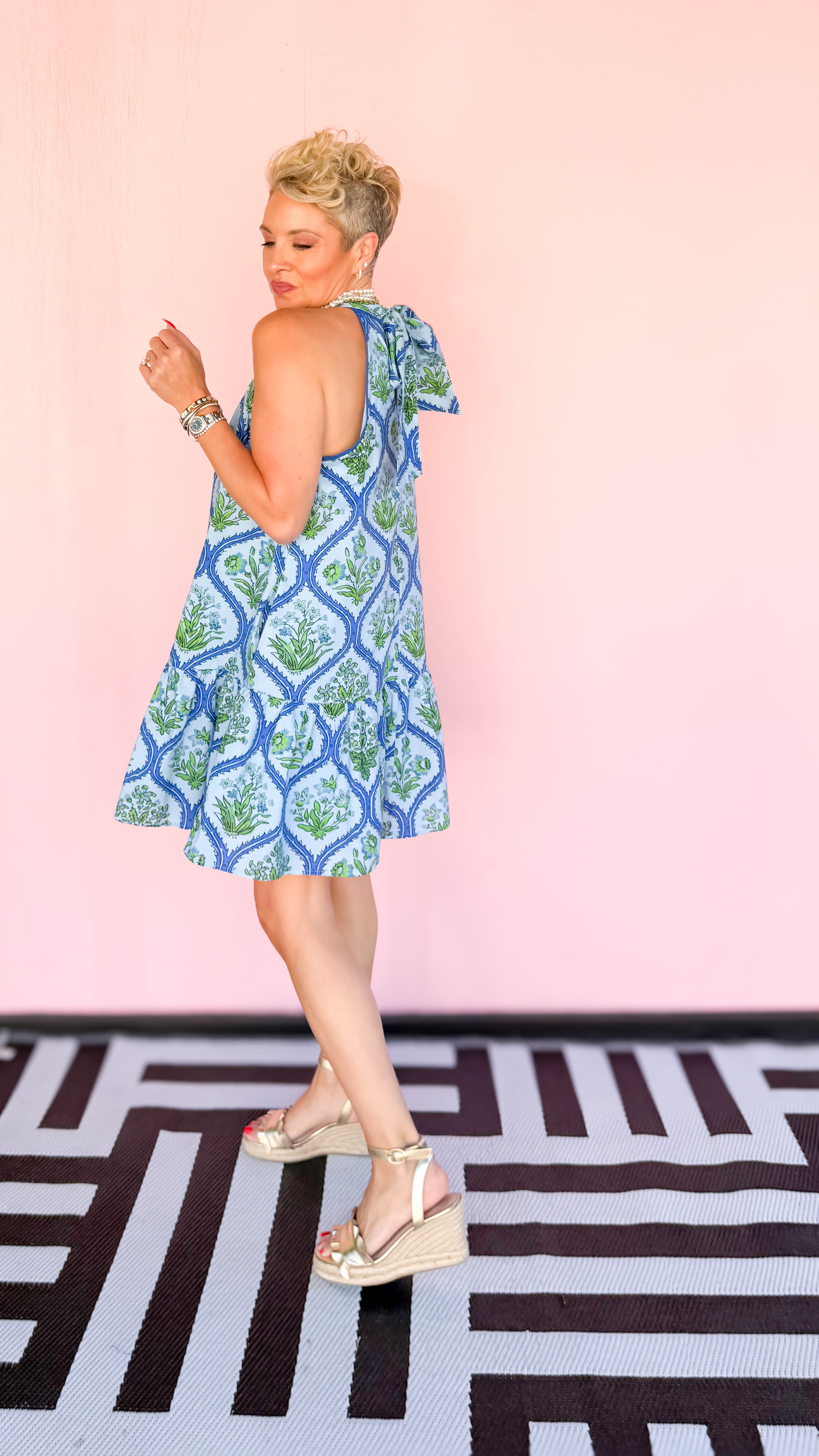 Haley Halter Dress - The BLVD