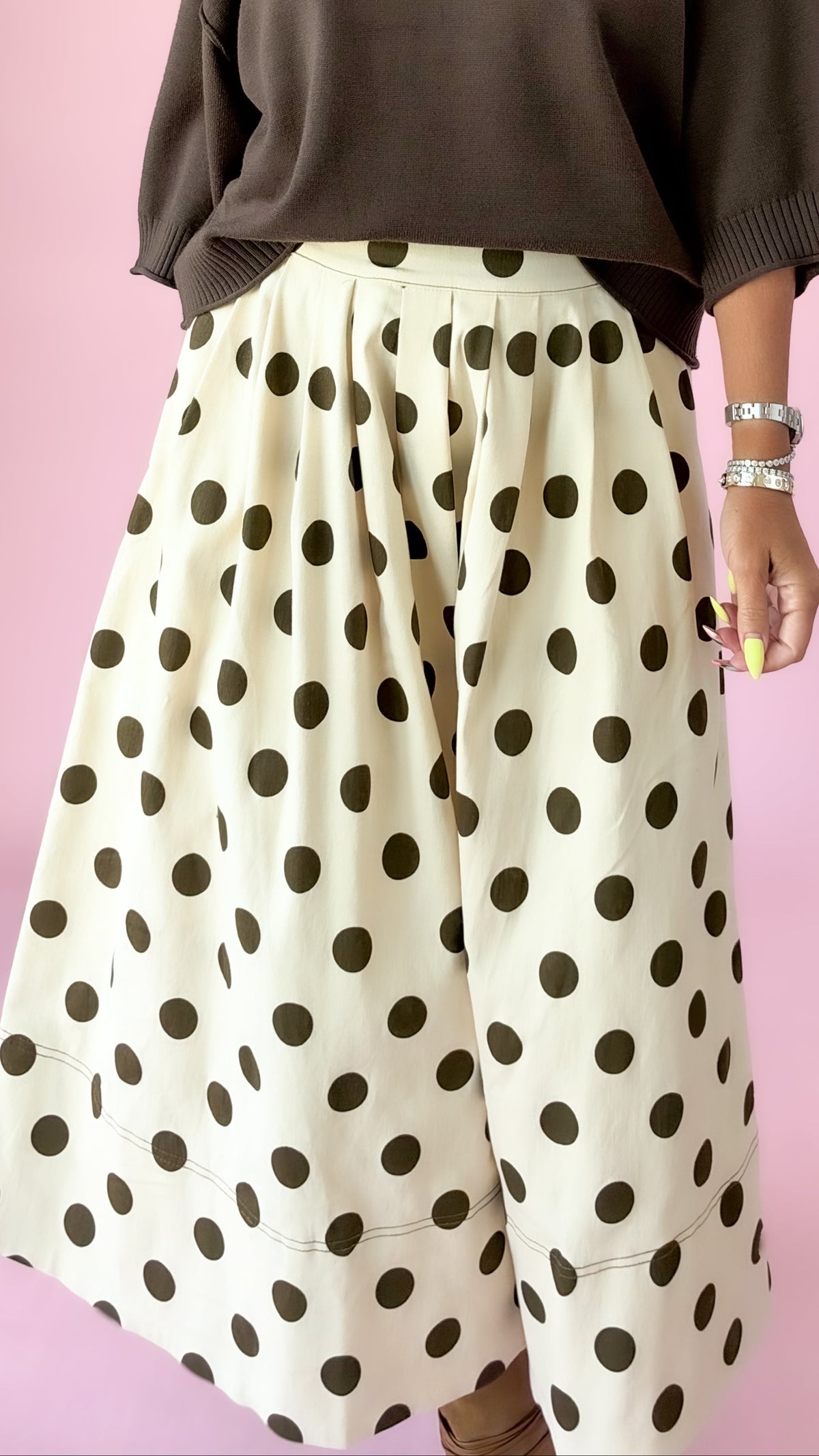 Melody Maxi Skirt/Ecru