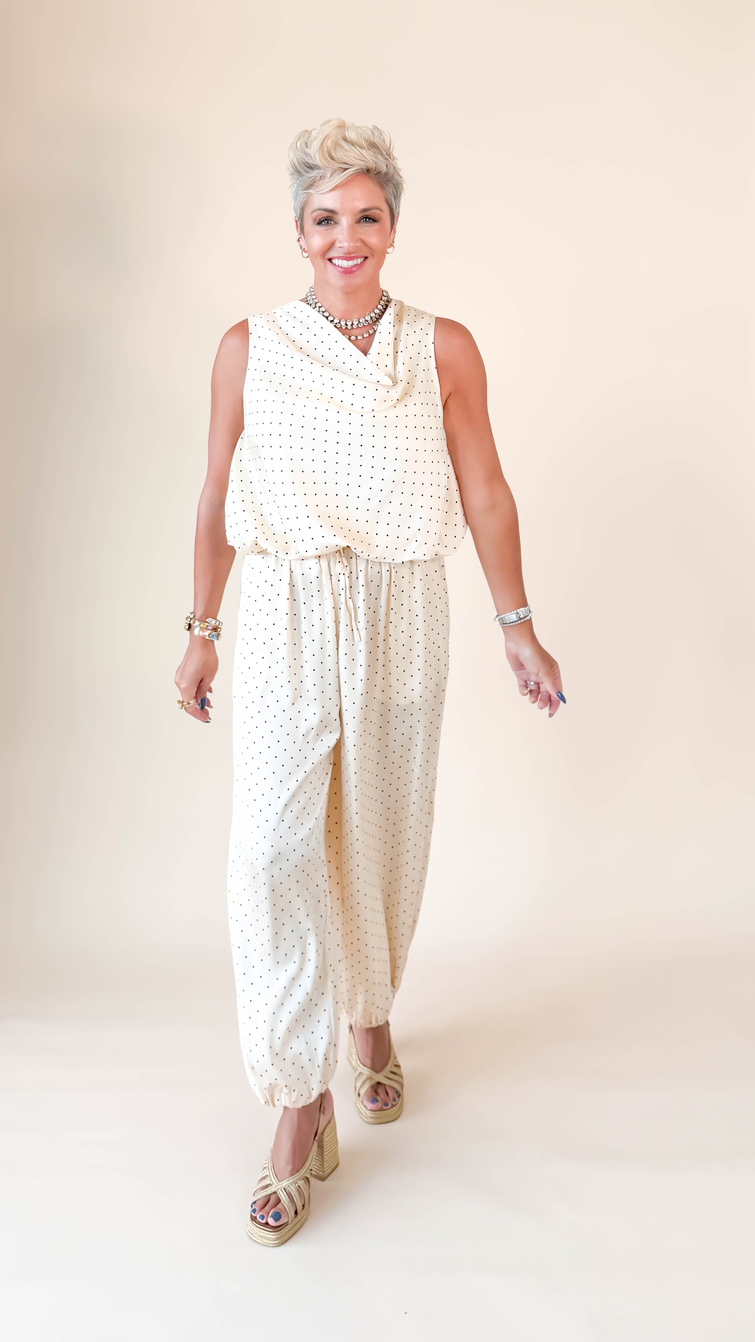 Cornelia Balloon Pants/Ivory