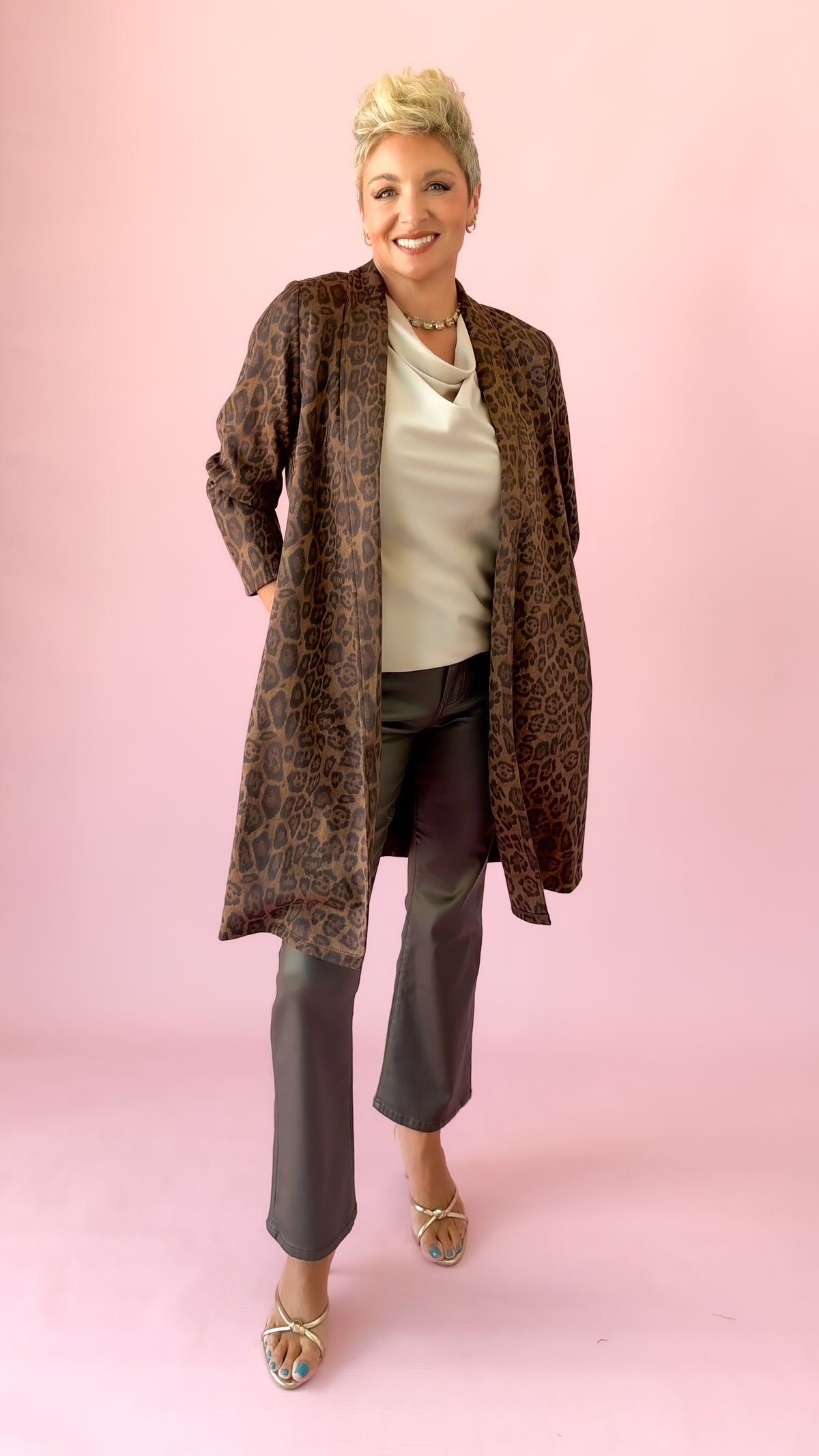 Wild Child Leopard Coat