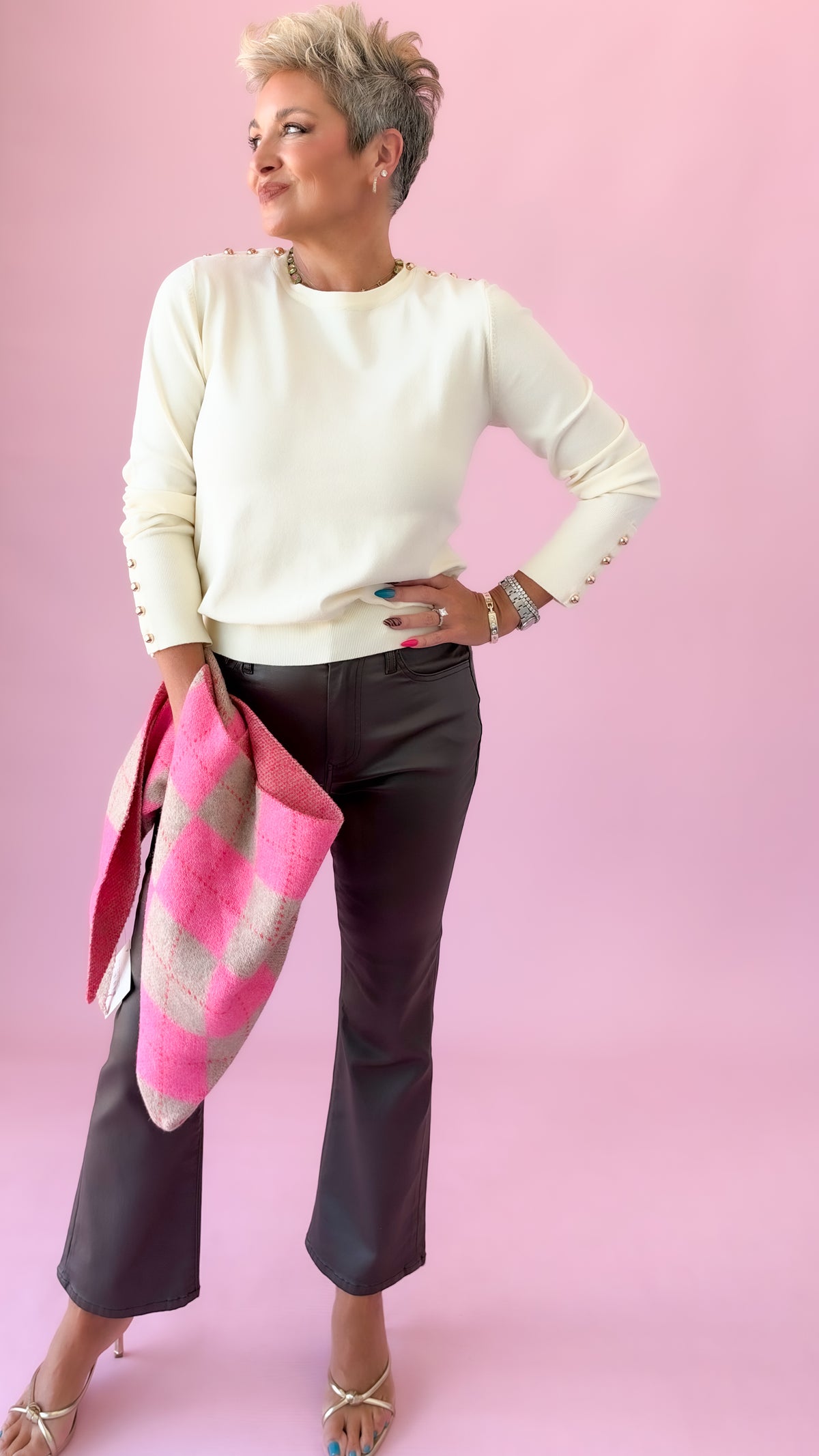 Luxe Sweater/Cream