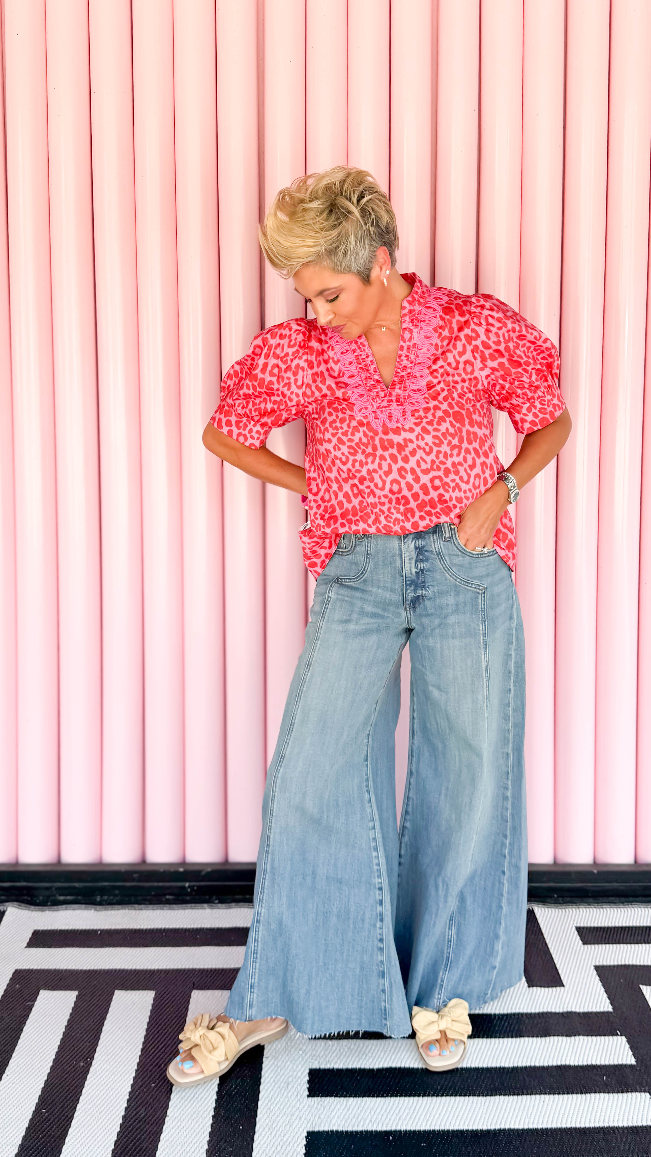 Blake Wide Leg Jean