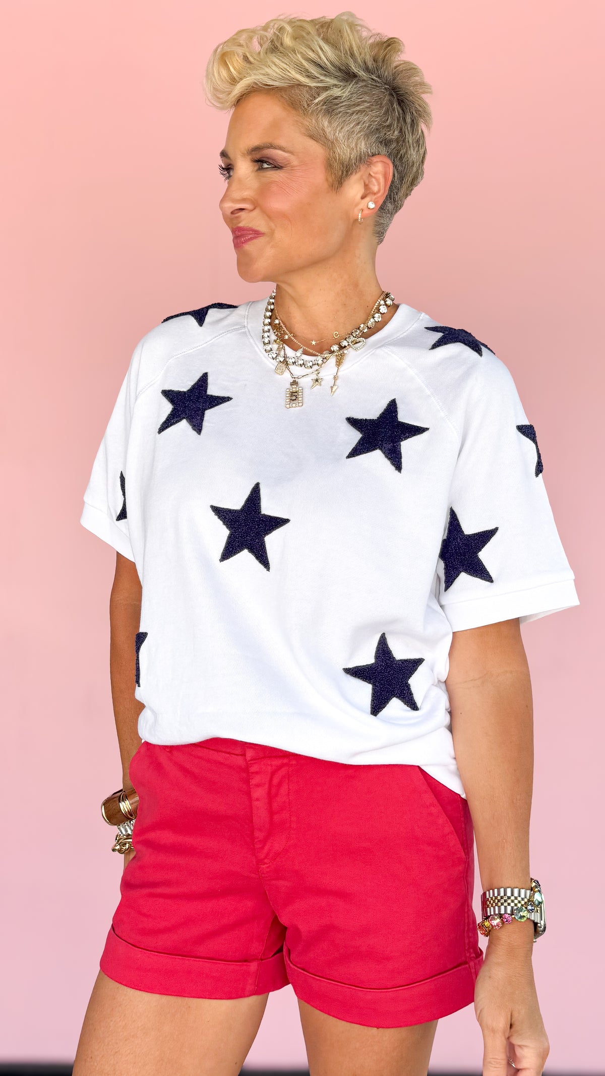 North Hampton Short/Red - The BLVD