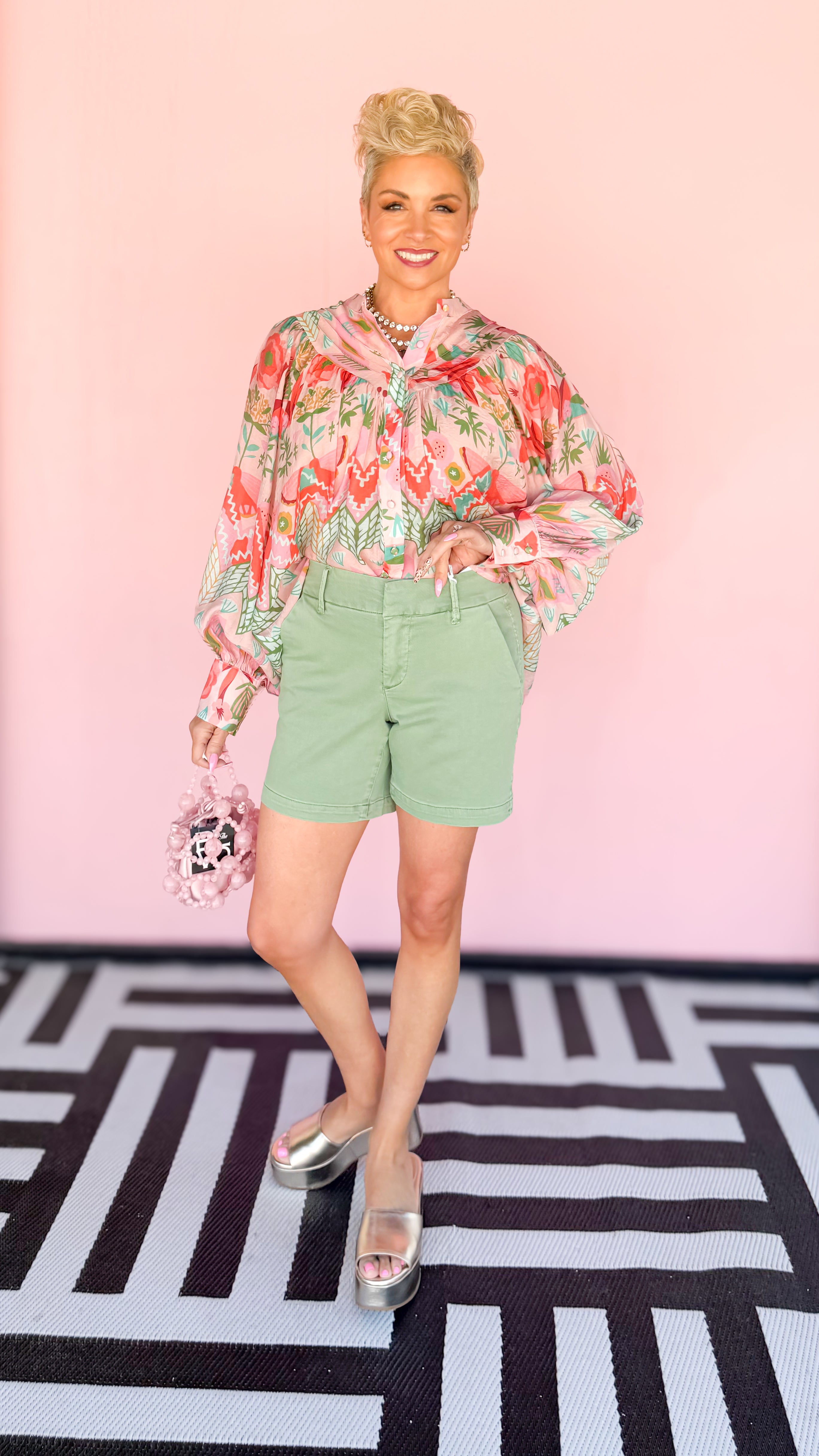 South Hampton Shorts 7"/Sage - The BLVD