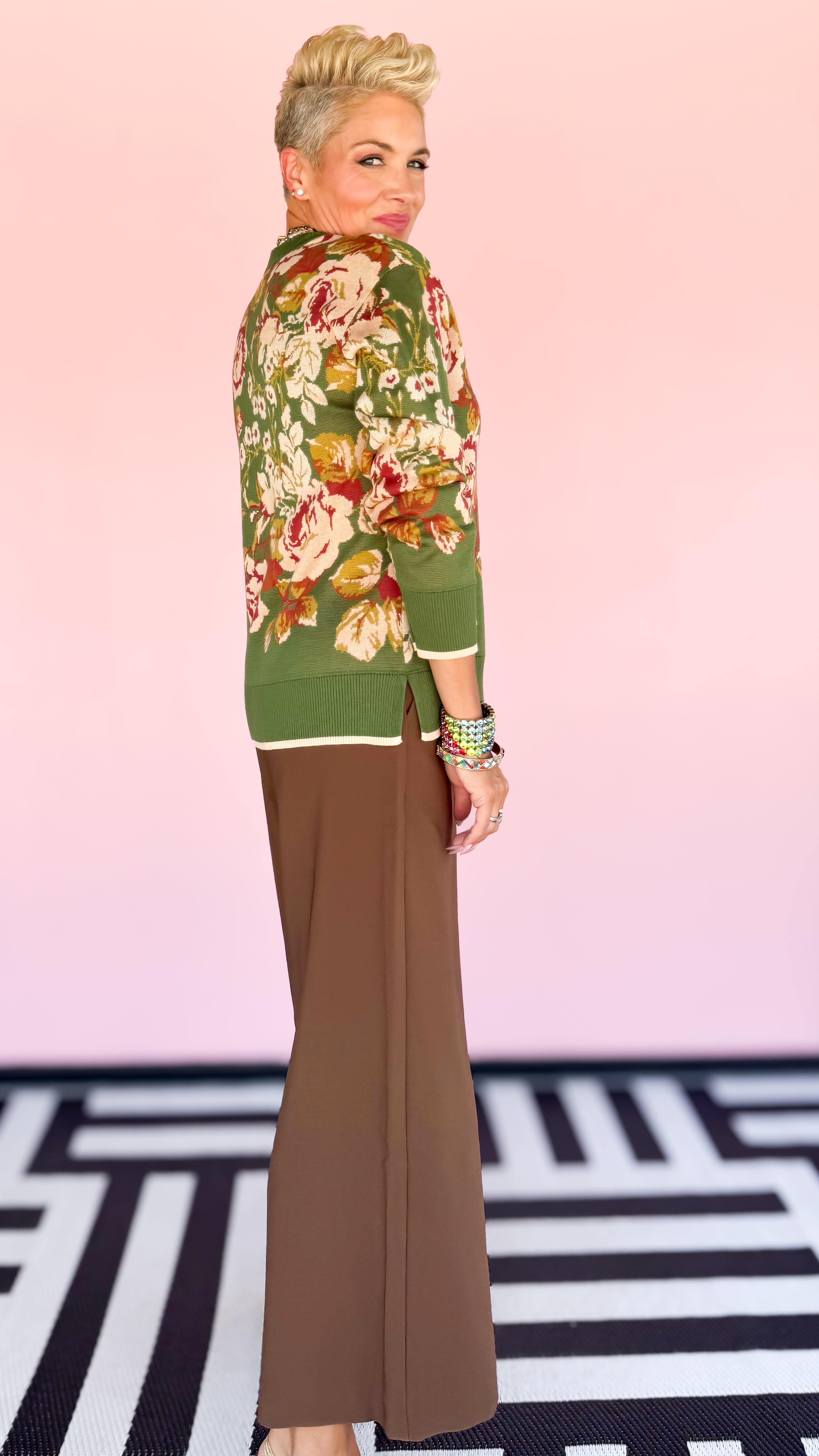 Culotte Pant/Brown