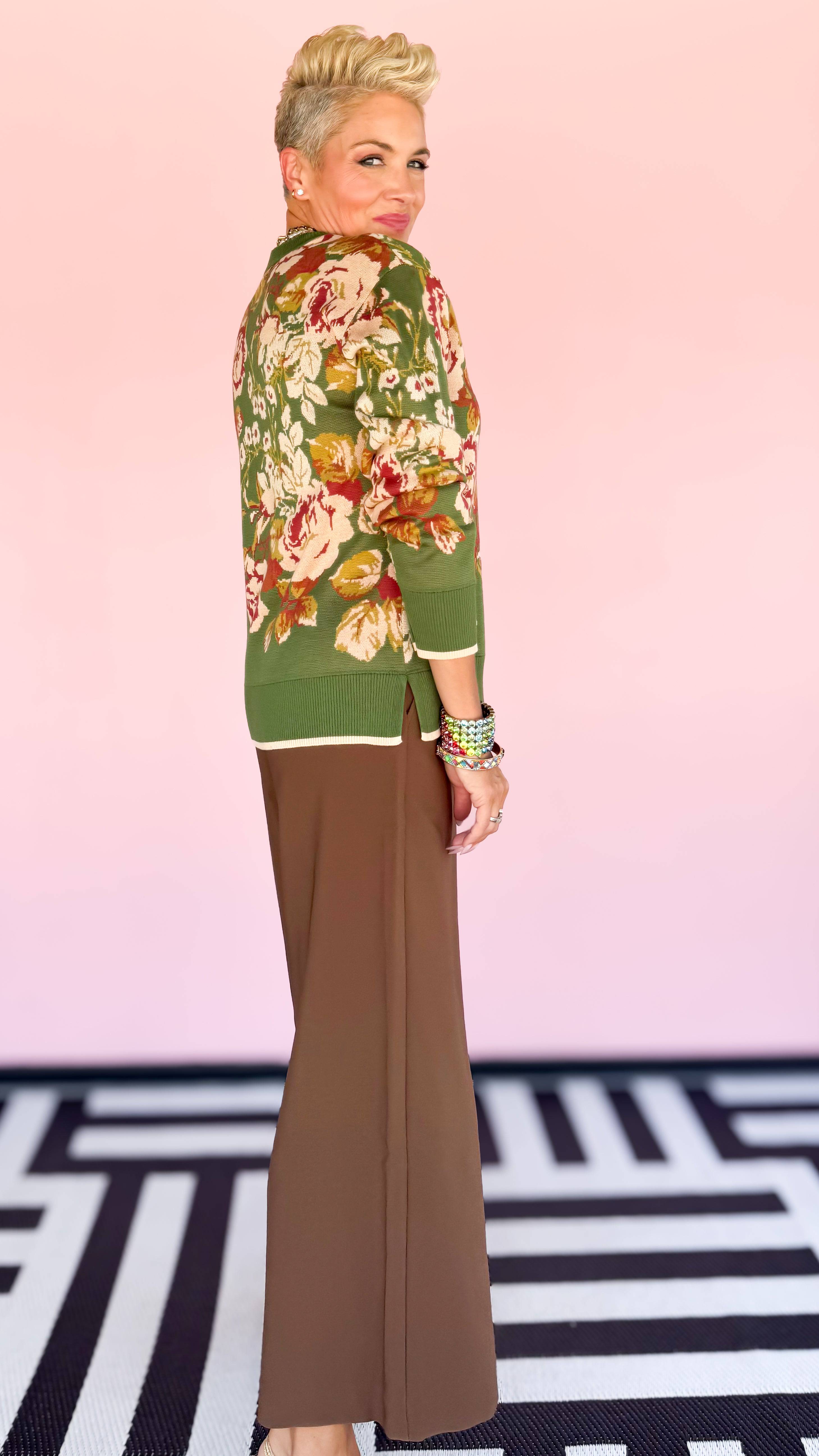 Culotte Pant/Brown - The BLVD