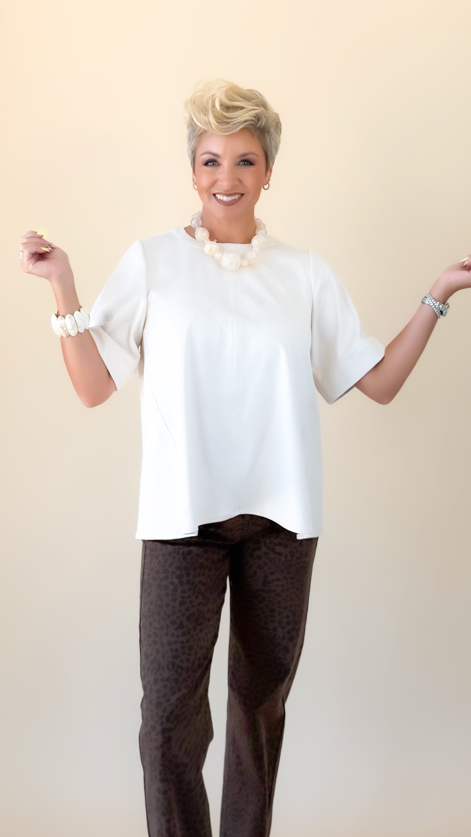 Créme Luxe Tee