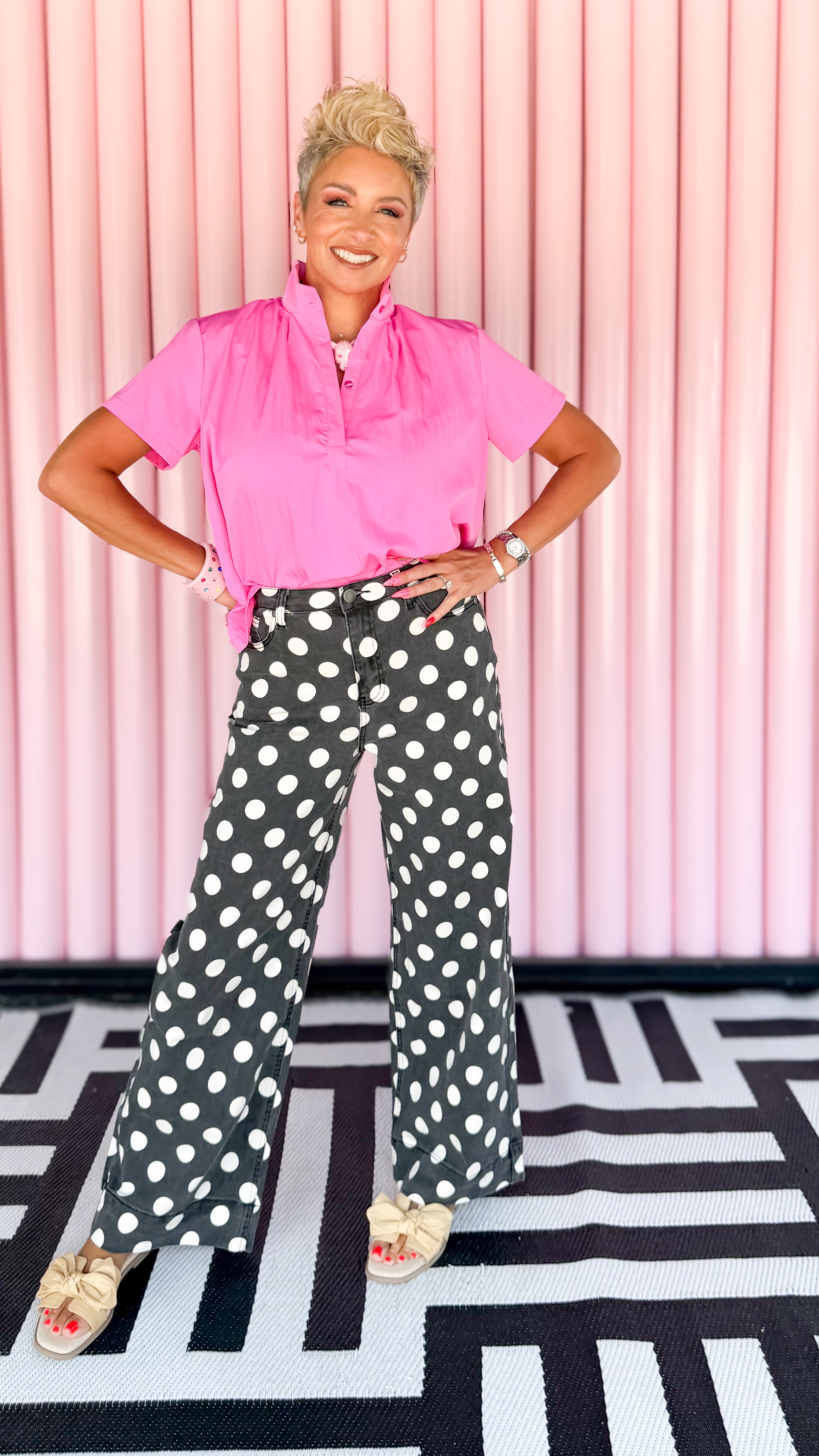 Polka Dot Jeans