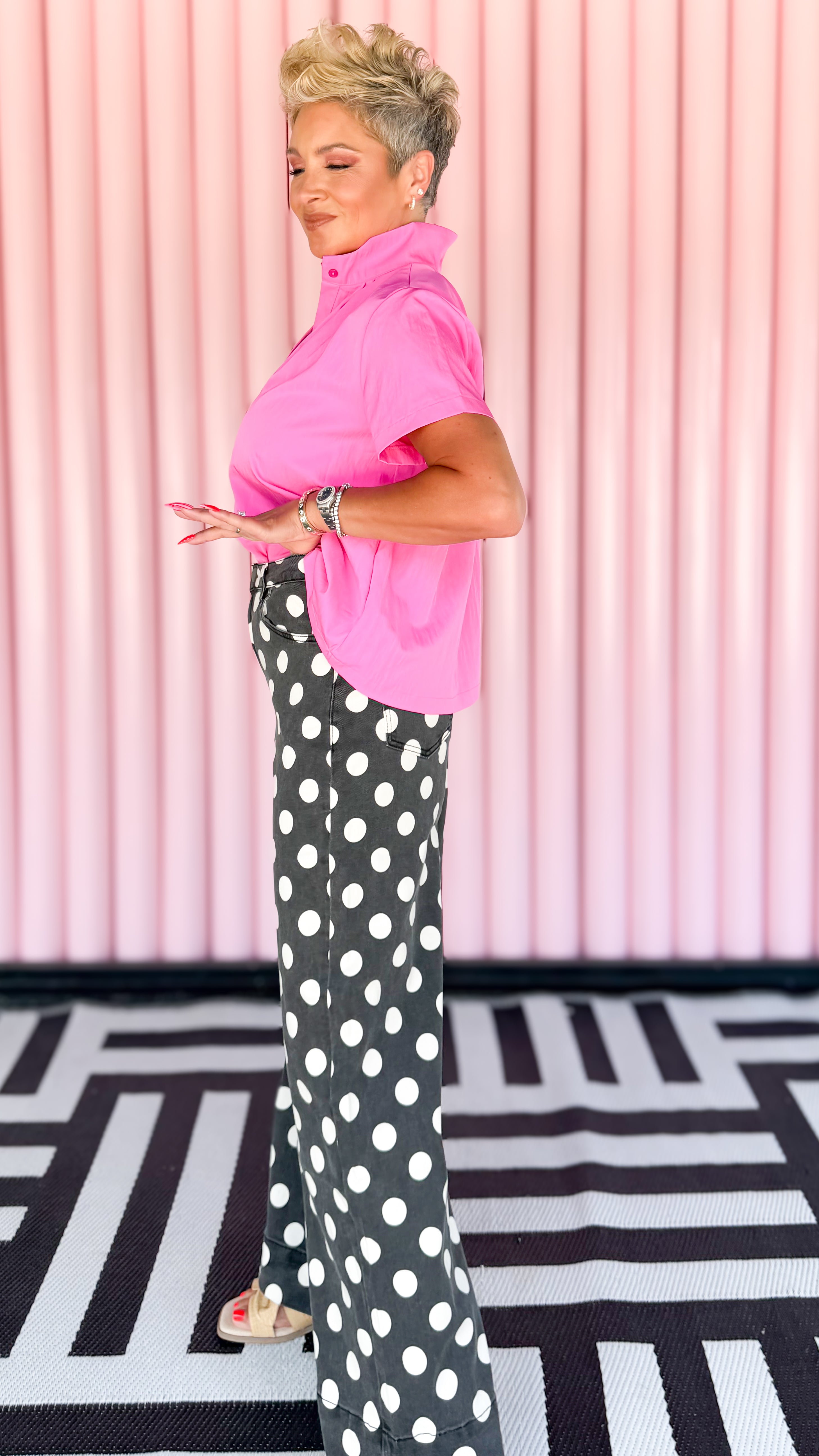 Polka Dot Jeans