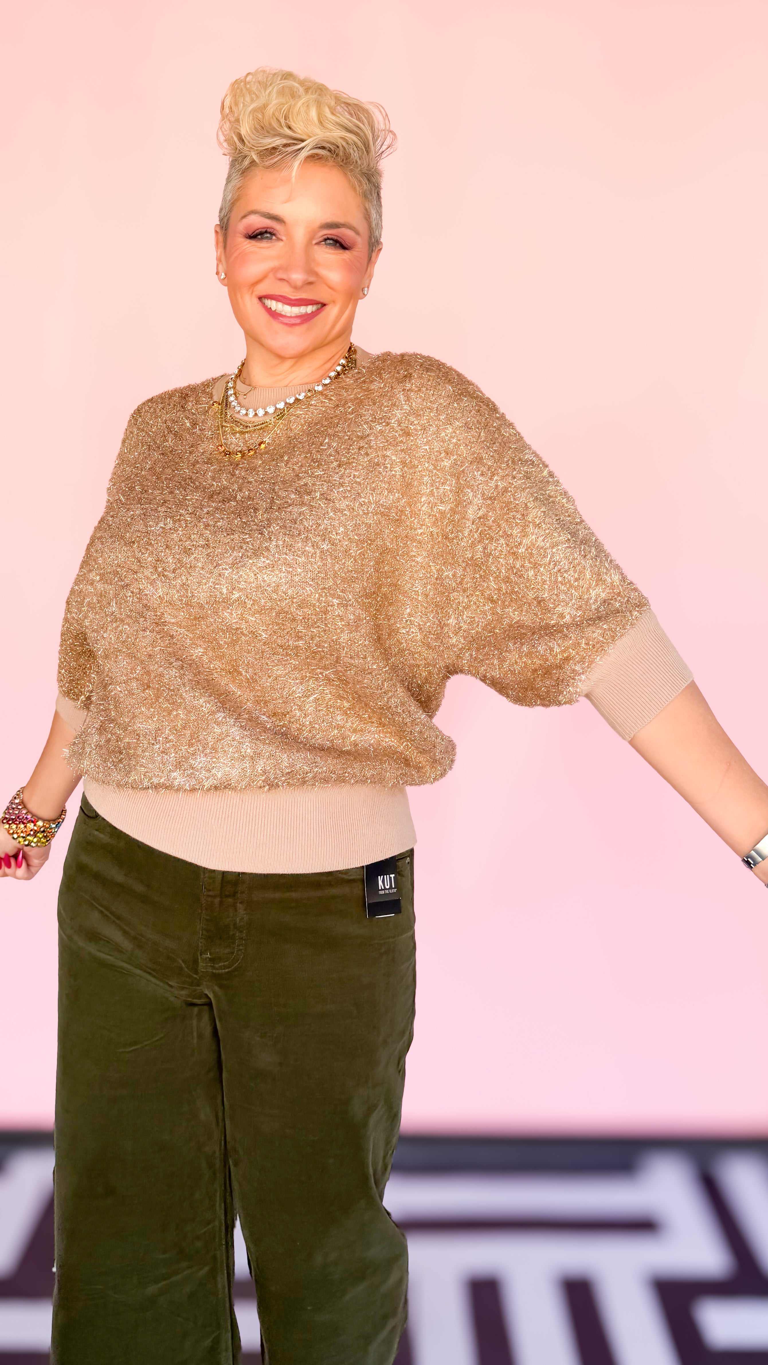 Maleni Copper Sweater