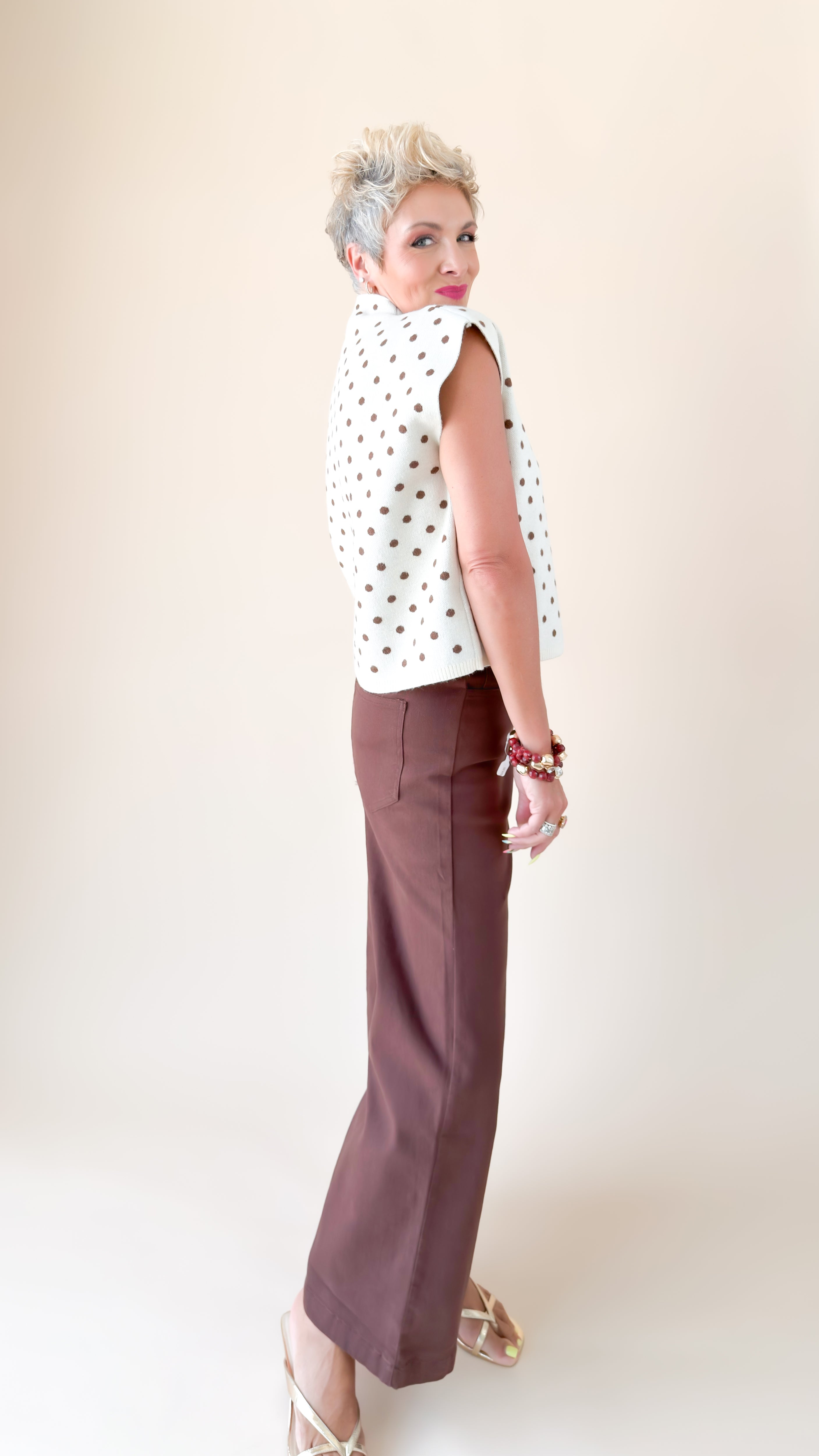 Amanda Sleeveless Sweater